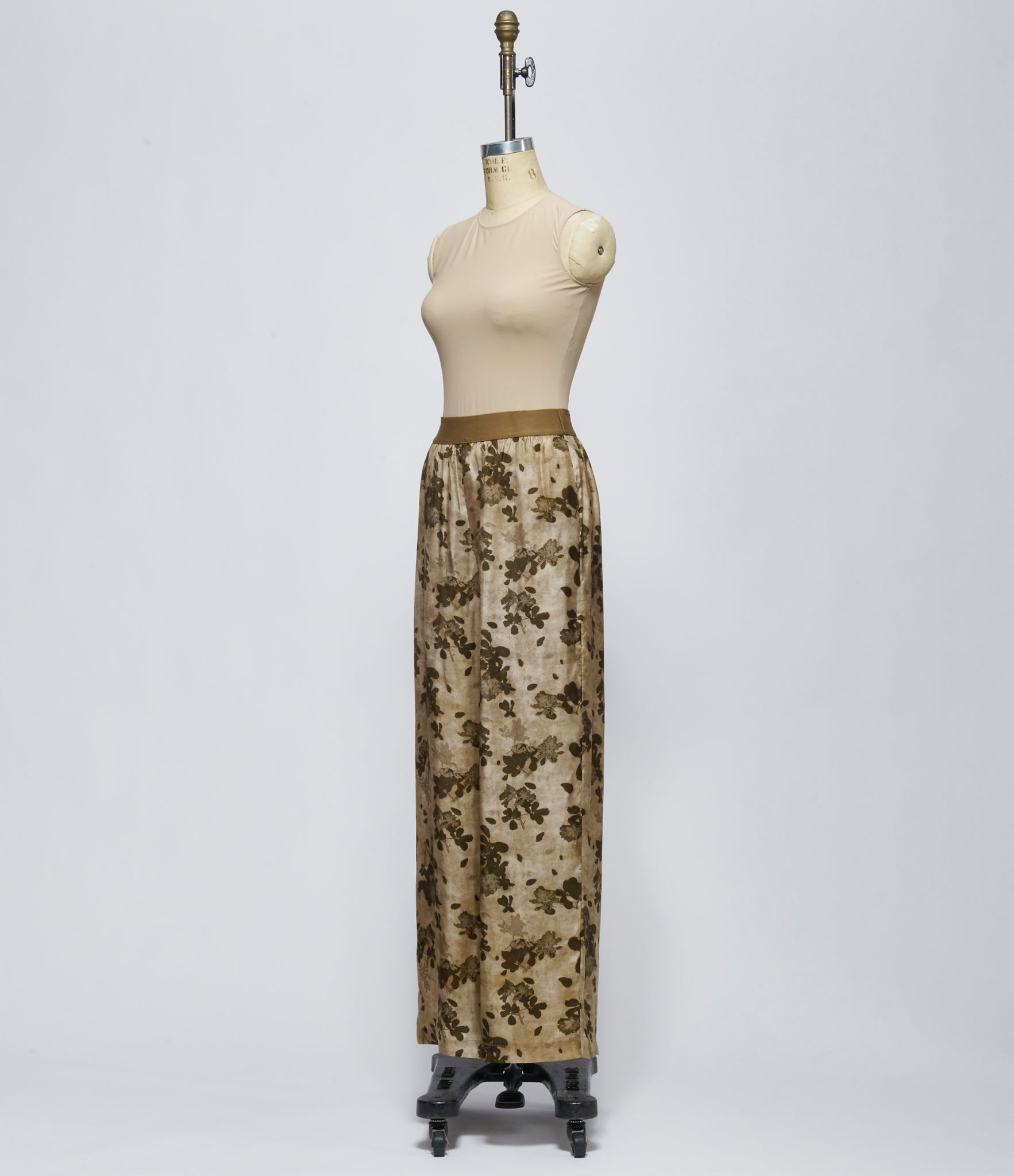 FW26 Uma Wang Womens Pansy Pants Tan/Brown