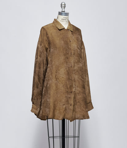FW26 Uma Wang Womens Tyesha Top Mustard