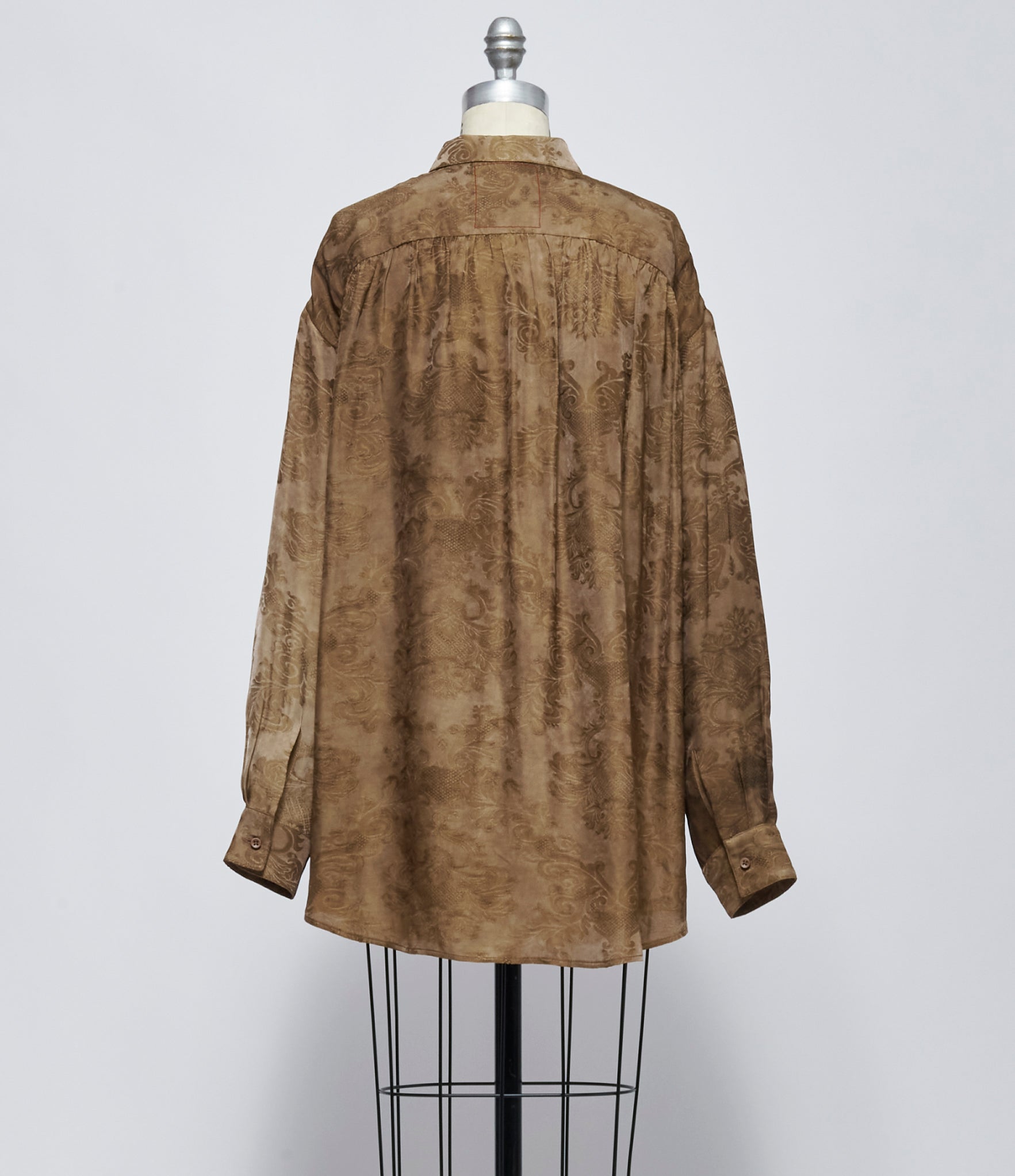 FW26 Uma Wang Womens Tyesha Top Mustard