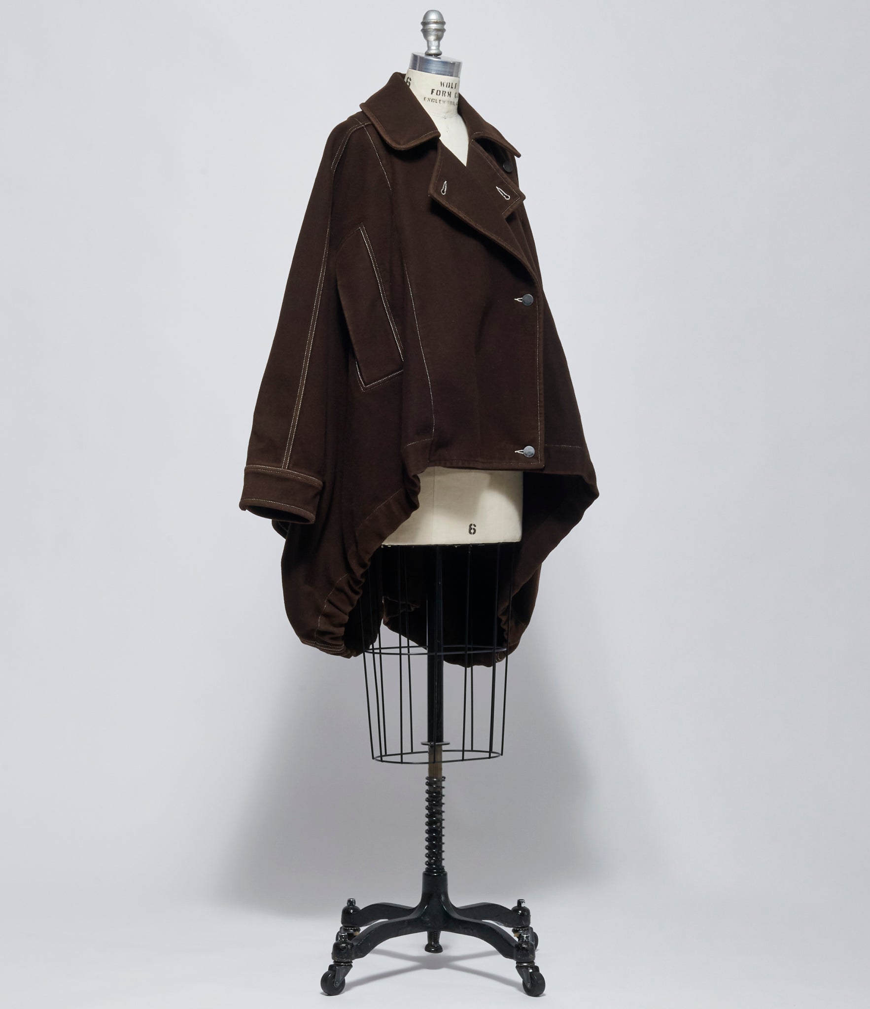 FW26 Uma Wang Womens Kew Jacket Brown
