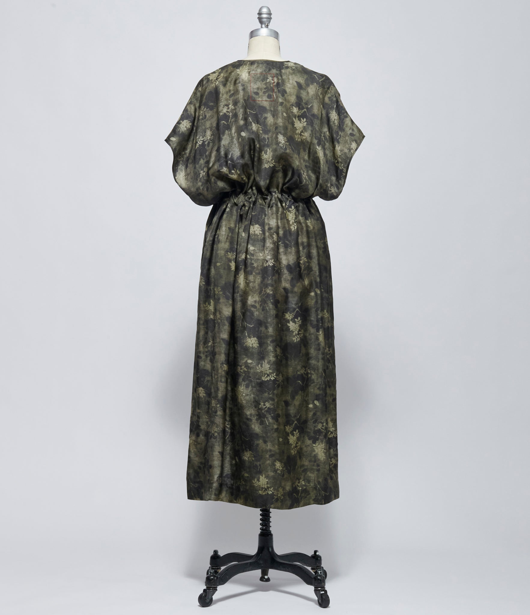 FW26 Uma Wang Womens Acre Dress Green/Grey
