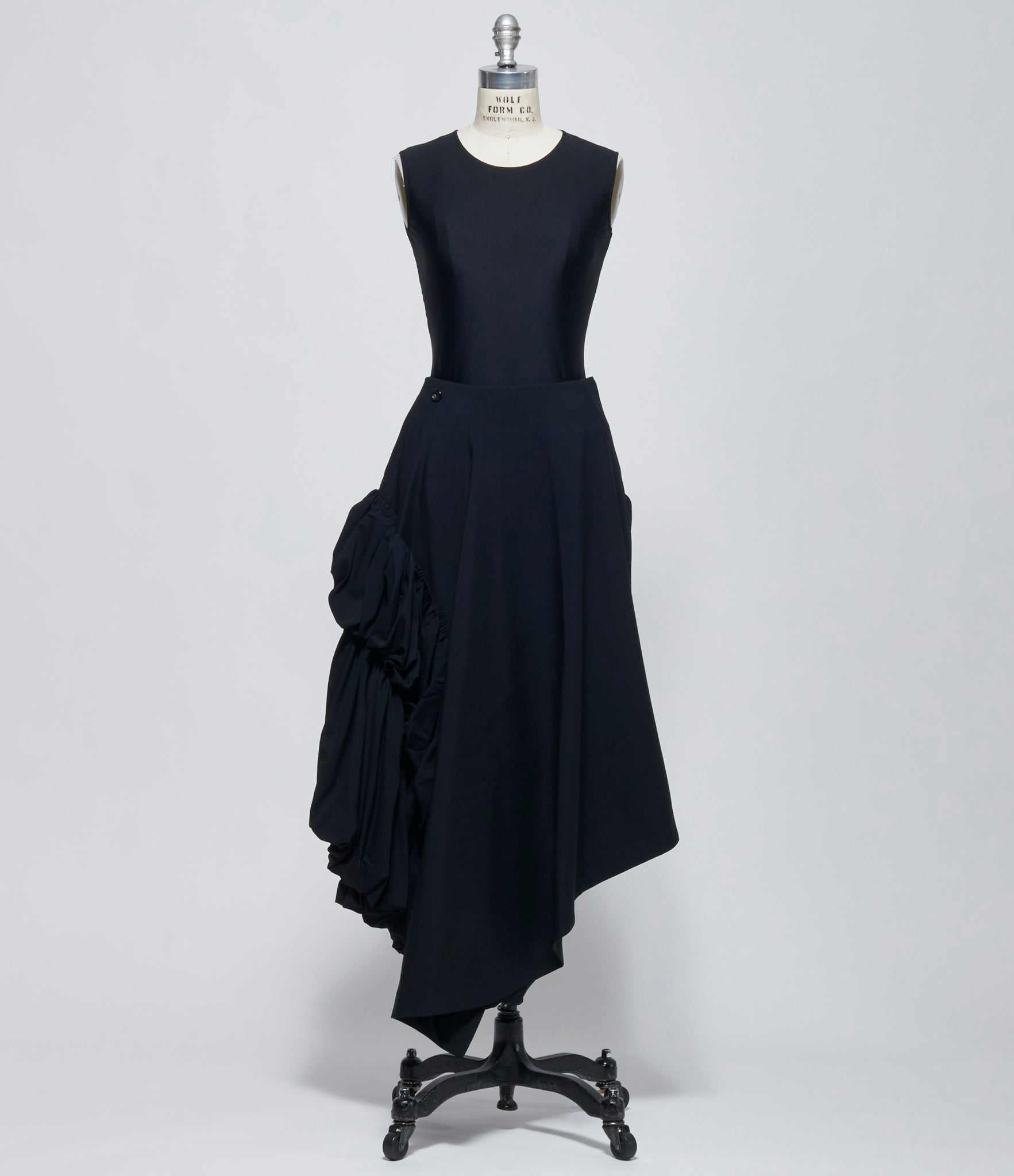 FW26 Comme des Garçons Womens Ruffle Asymmetric Skirt