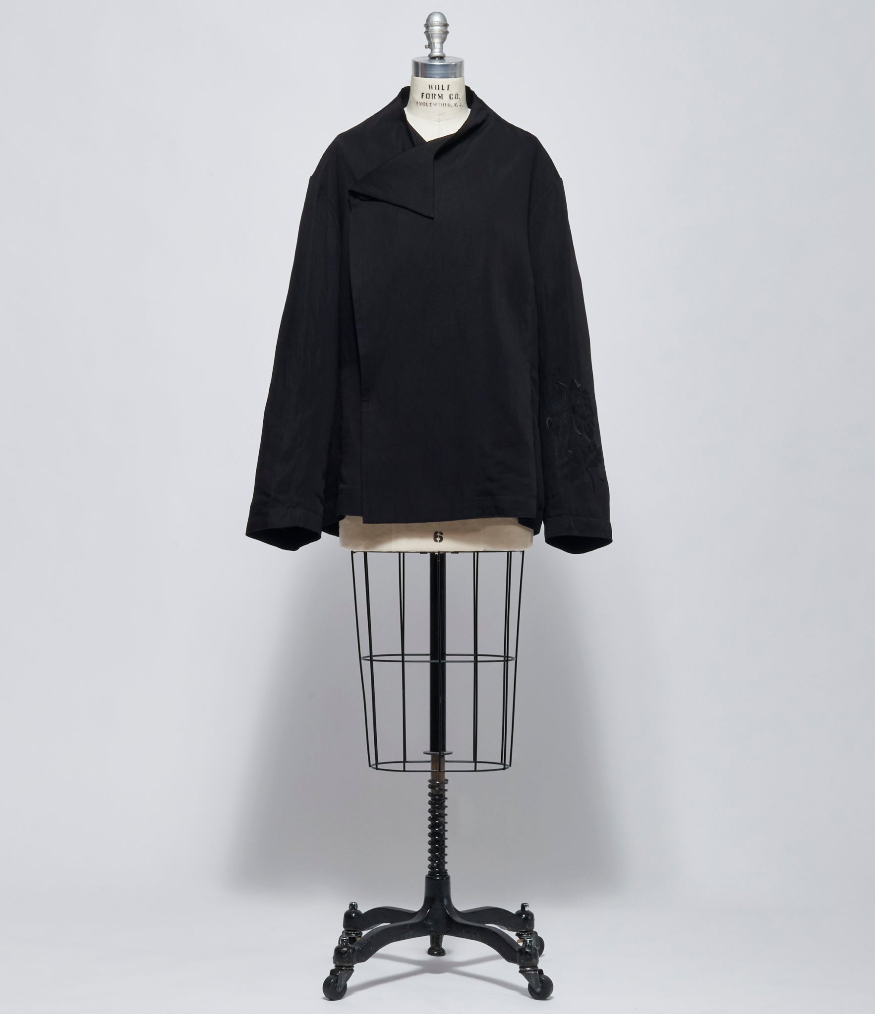 FW26 Yohji Yamamoto Womens 1 Button Jacket Black