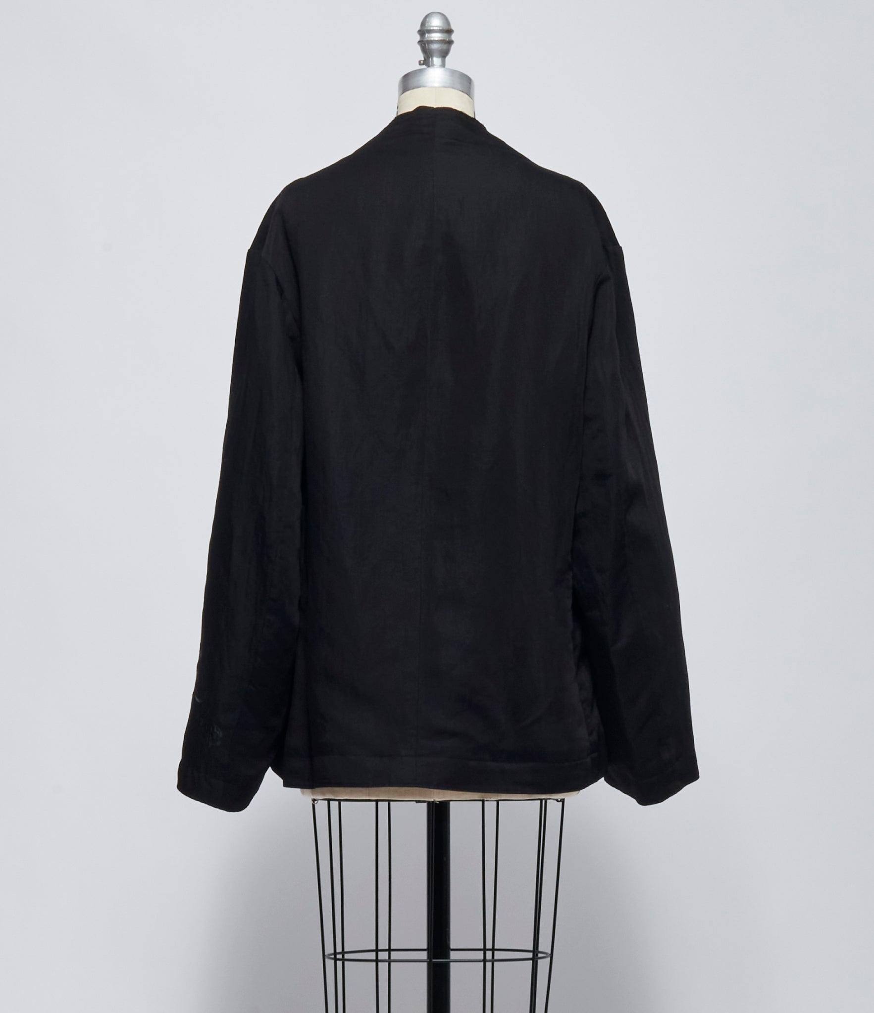 FW26 Yohji Yamamoto Womens 1 Button Jacket Black