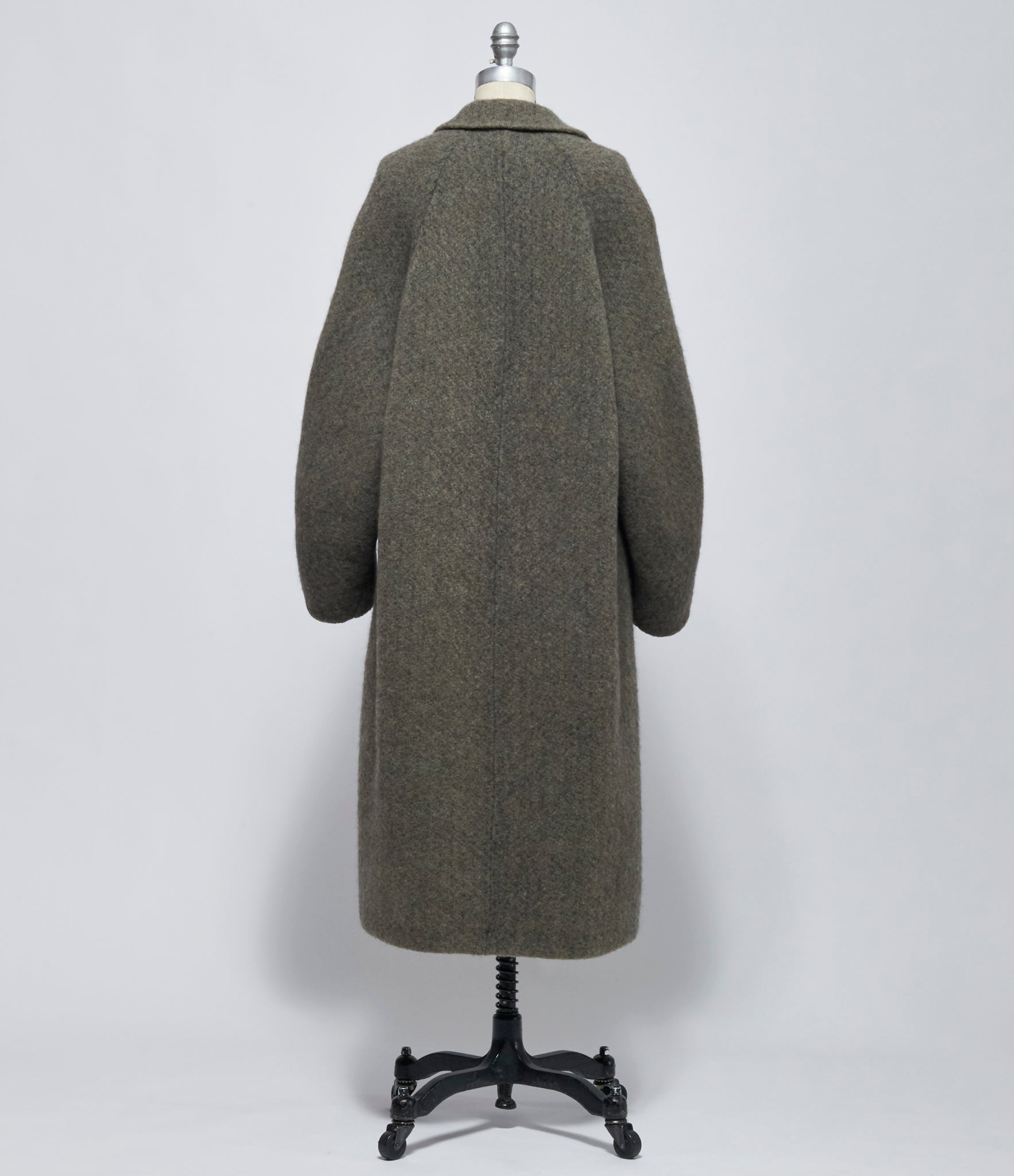 AW26 Boboutic Womens Lichen Bobs Coat Double Breast Coat