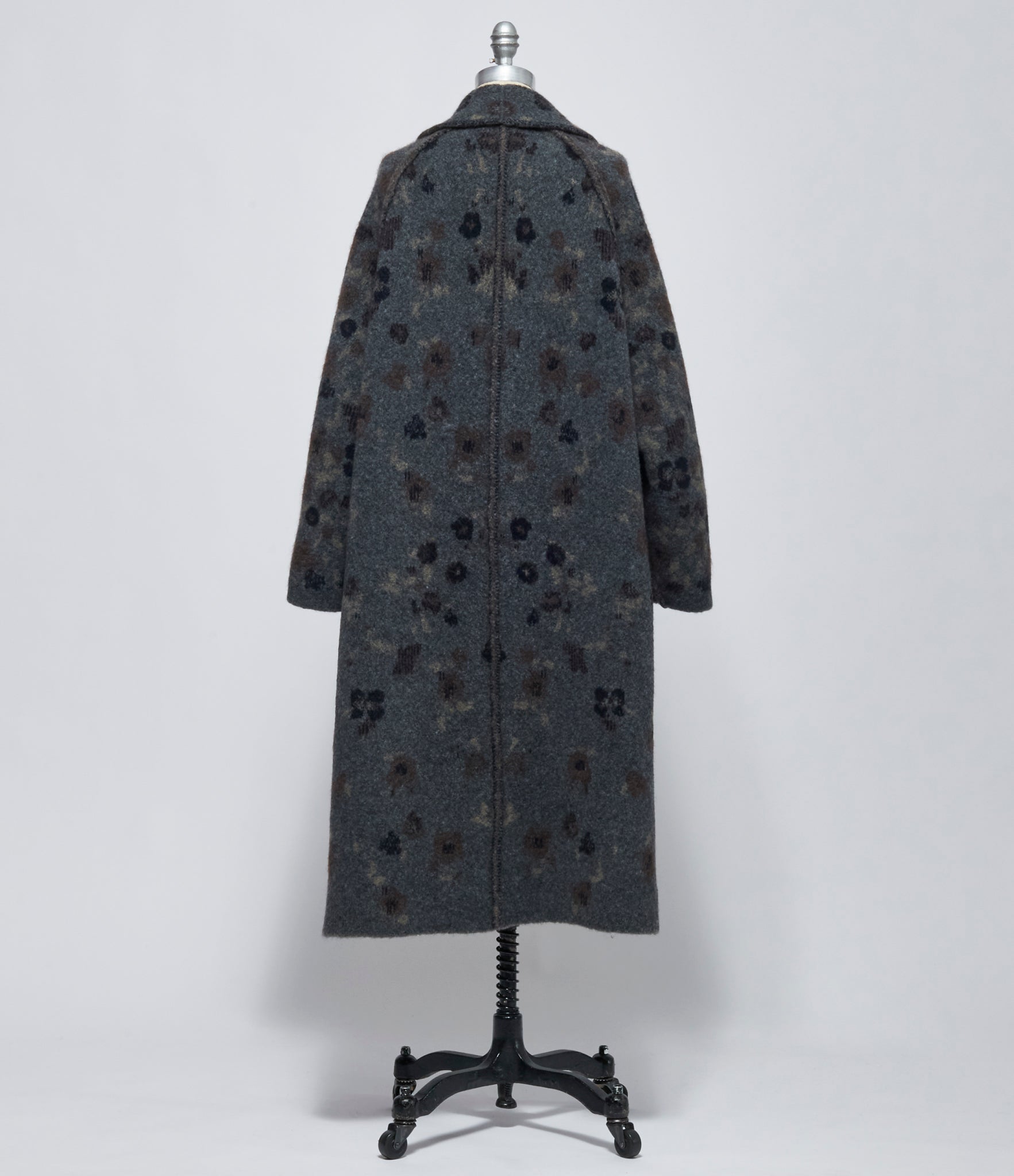 AW26 Boboutic Womens Navy Mix Re-Collecta Reversible Coat