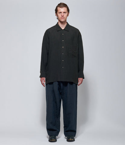 Ziggy Chen Mens Puppytooth Cocoon Shirt