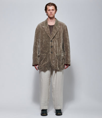 FW26 Ziggy Chen Mens Velvet 3 Button Blazer