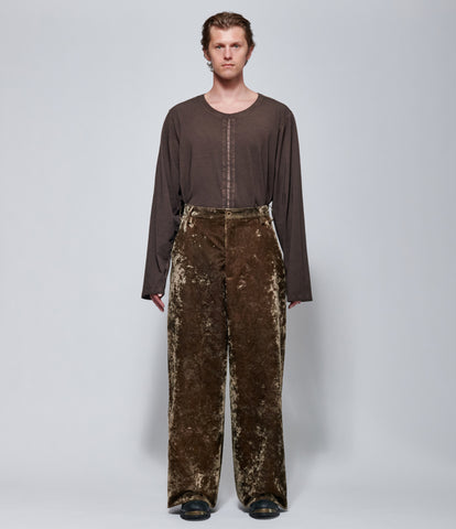 FW26 Uma Wang Mens Pod Pants Dark Olive