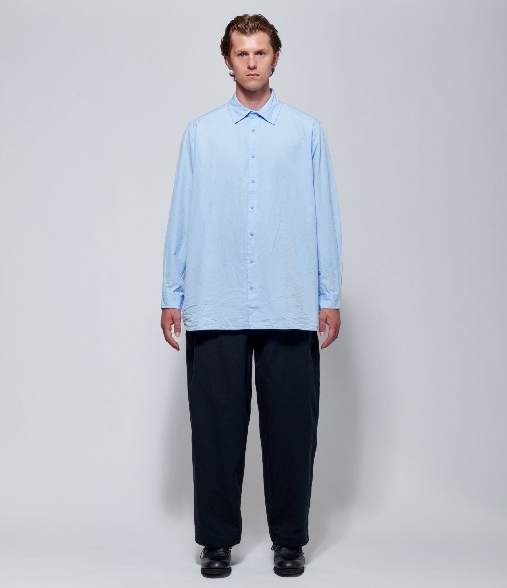 FW26 Casey Casey Mens Ikla Shirt Glacier