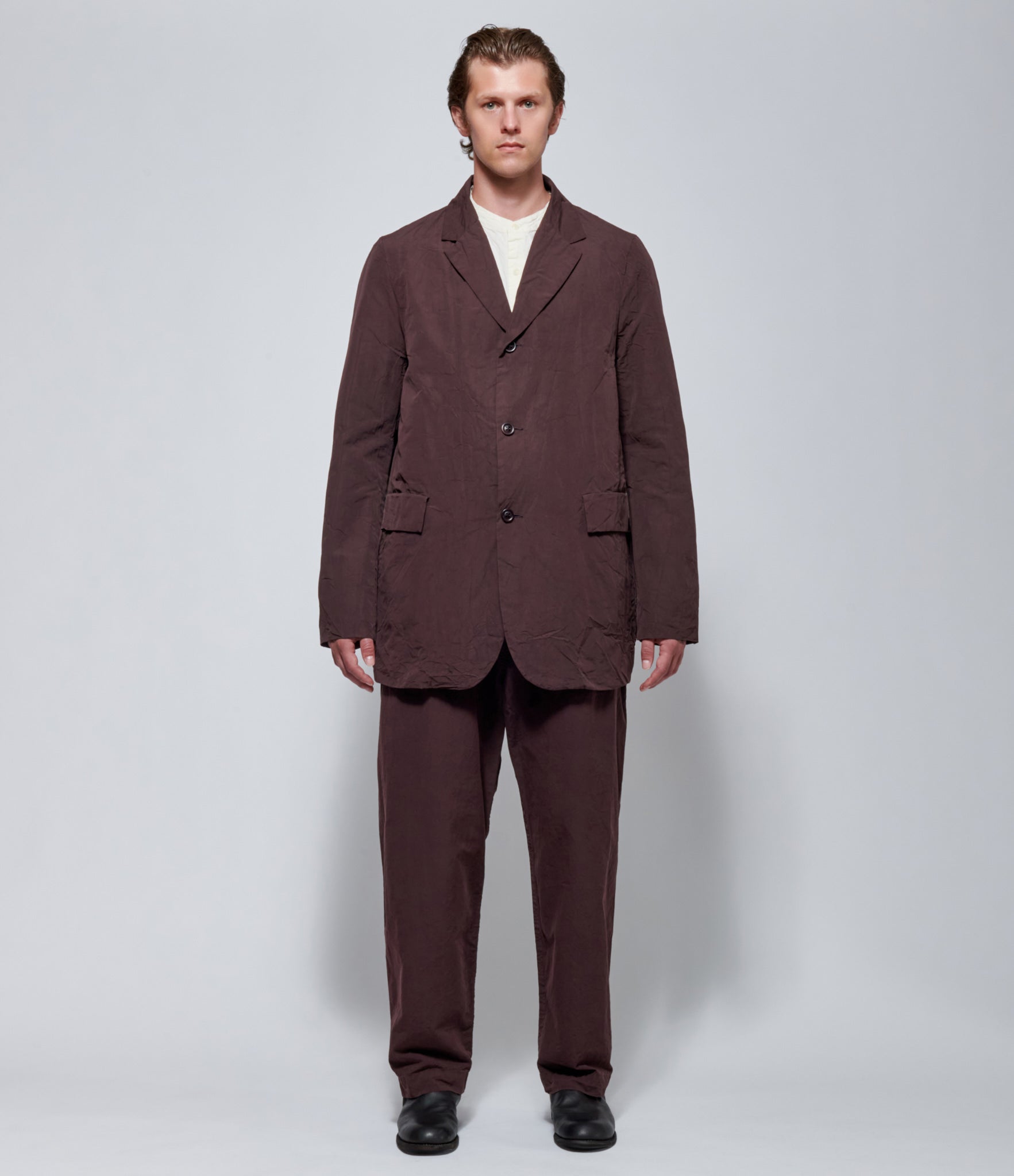 FW26 Casey Casey Mens Jacket in Ebony