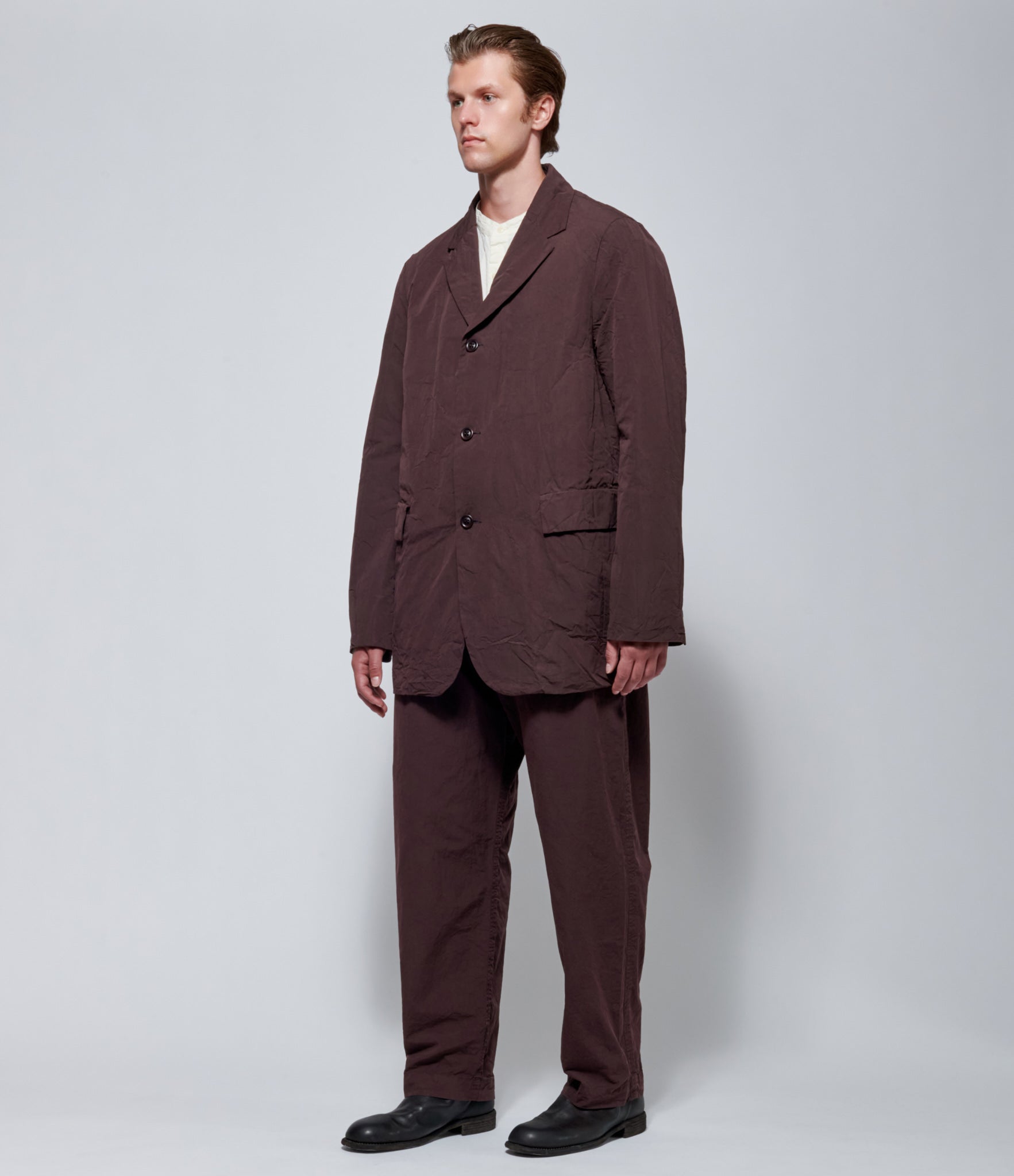 FW26 Casey Casey Mens Jacket in Ebony