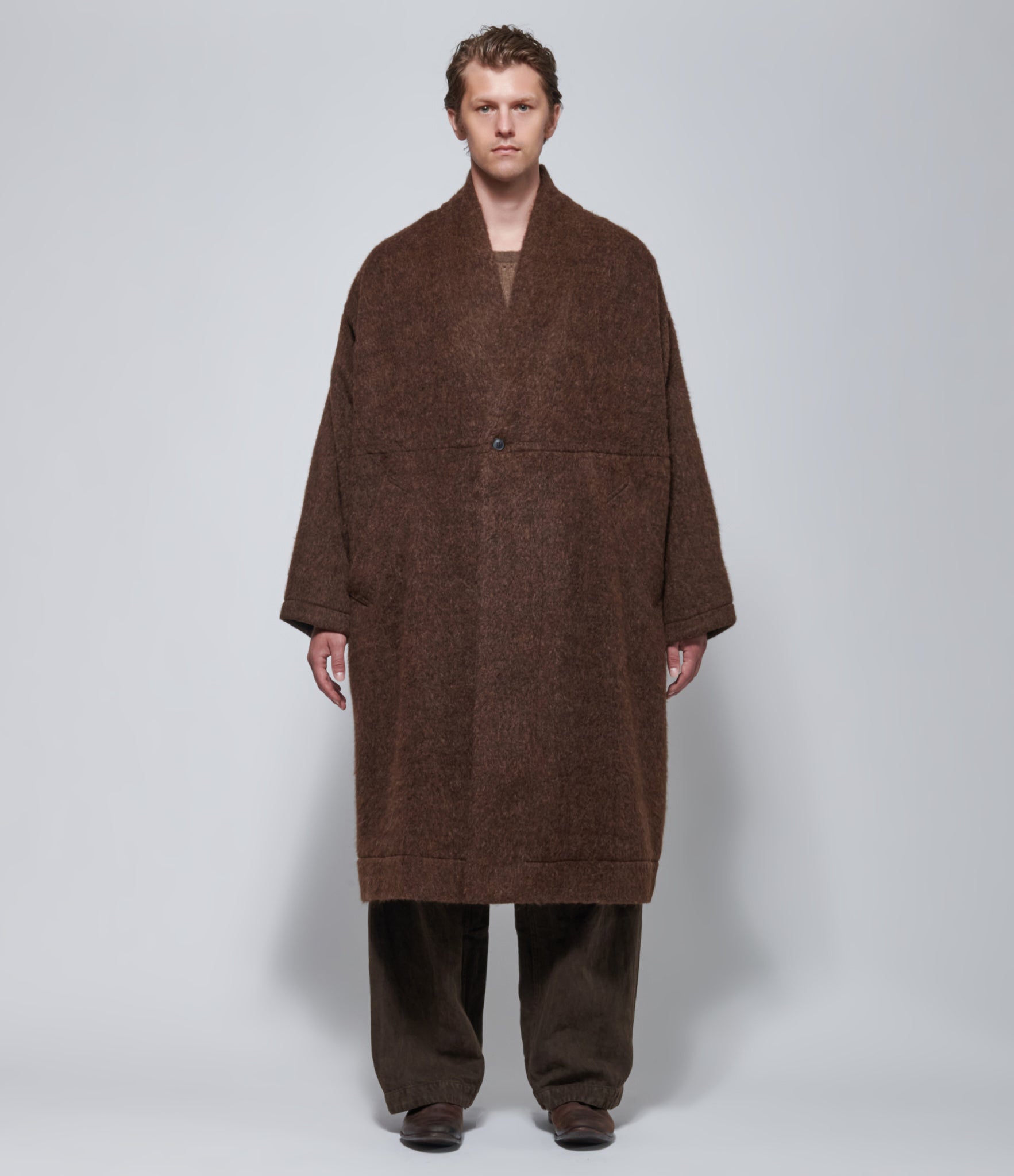 Jan Jan Van Essche #35 Coat Brown Alpaca