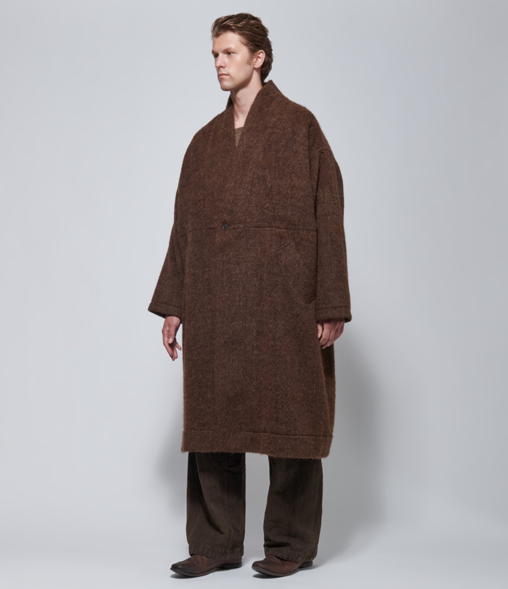 Jan Jan Van Essche #35 Coat Brown Alpaca