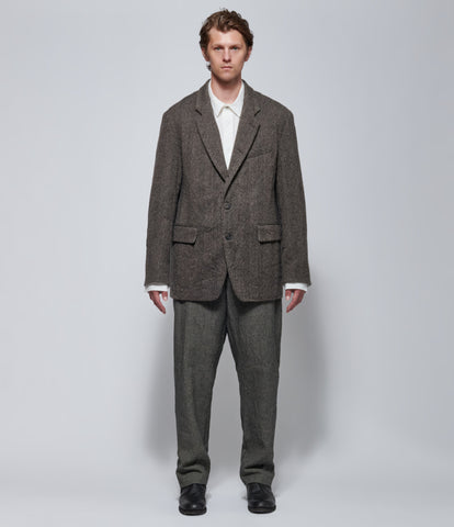 FW26 Forme Mens 5-Button Relaxed Coat Wood