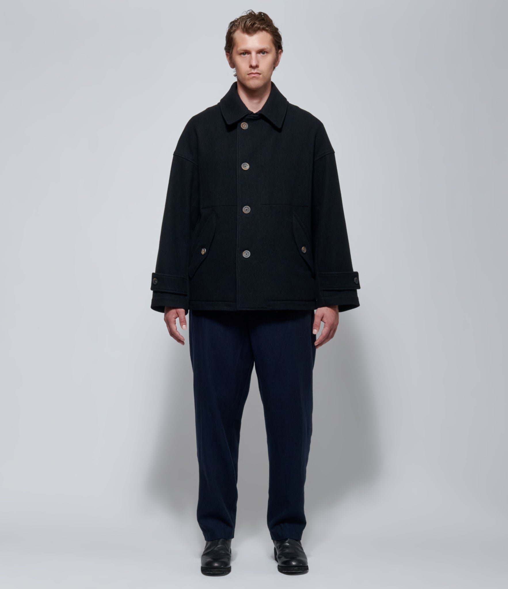 FW26 Forme Mens Caban Jacket Black