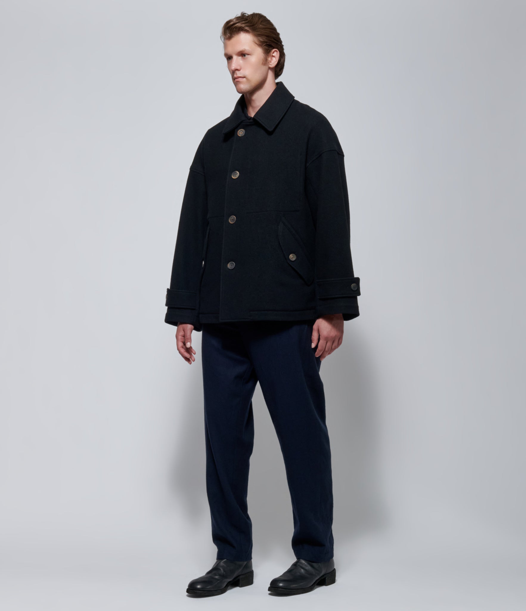 FW26 Forme Mens Caban Jacket Black