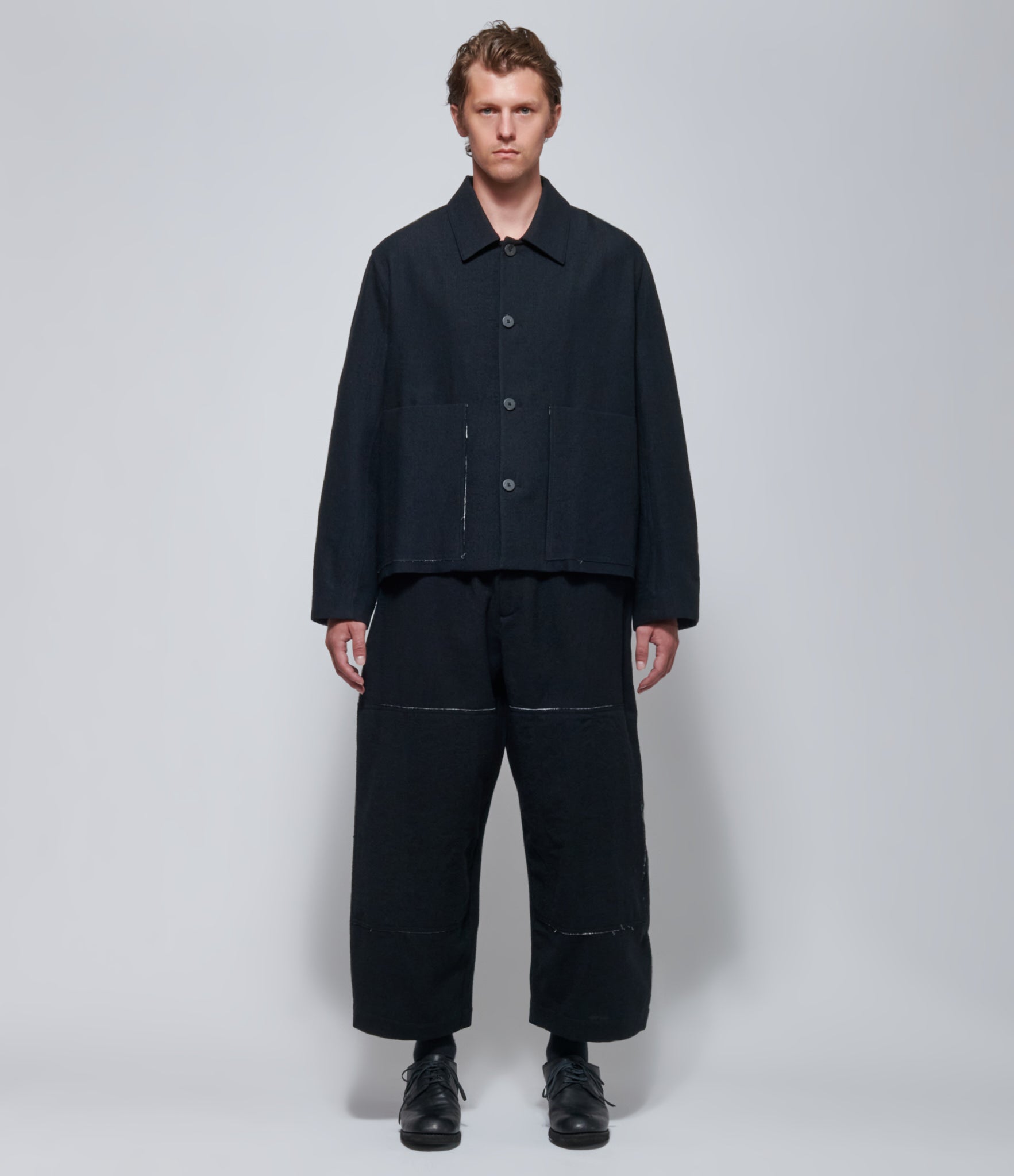 AW26 Wright + Doyle Mens Athir Jacket Ebony