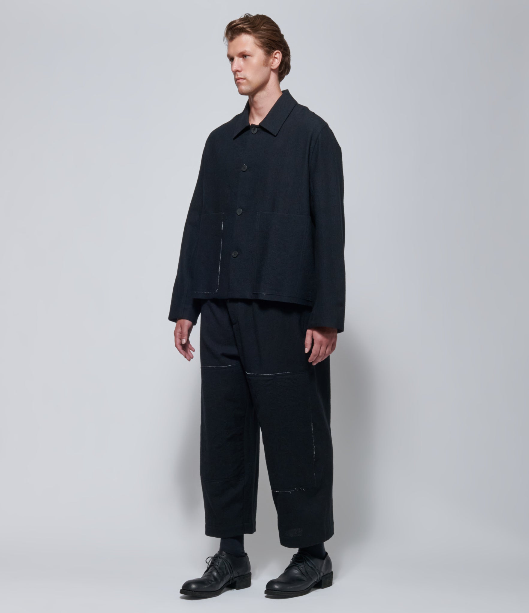 AW26 Wright + Doyle Mens Athir Jacket Ebony