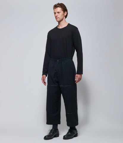 AW26 Wright + Doyle Mens Mathir Trousers Ebony