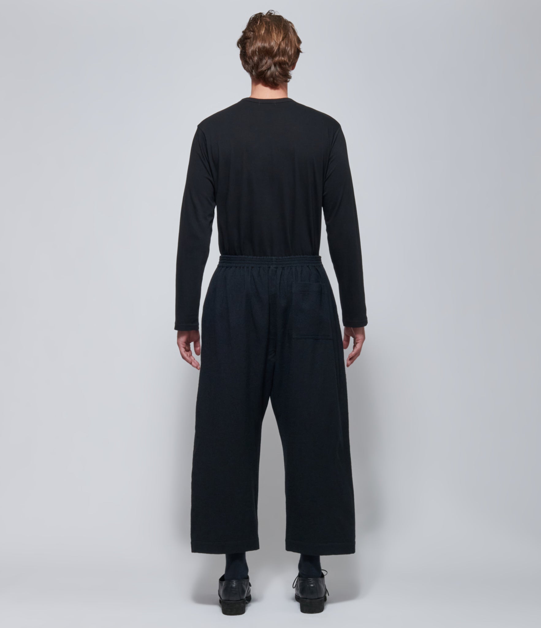 AW26 Wright + Doyle Mens Mathir Trousers Ebony