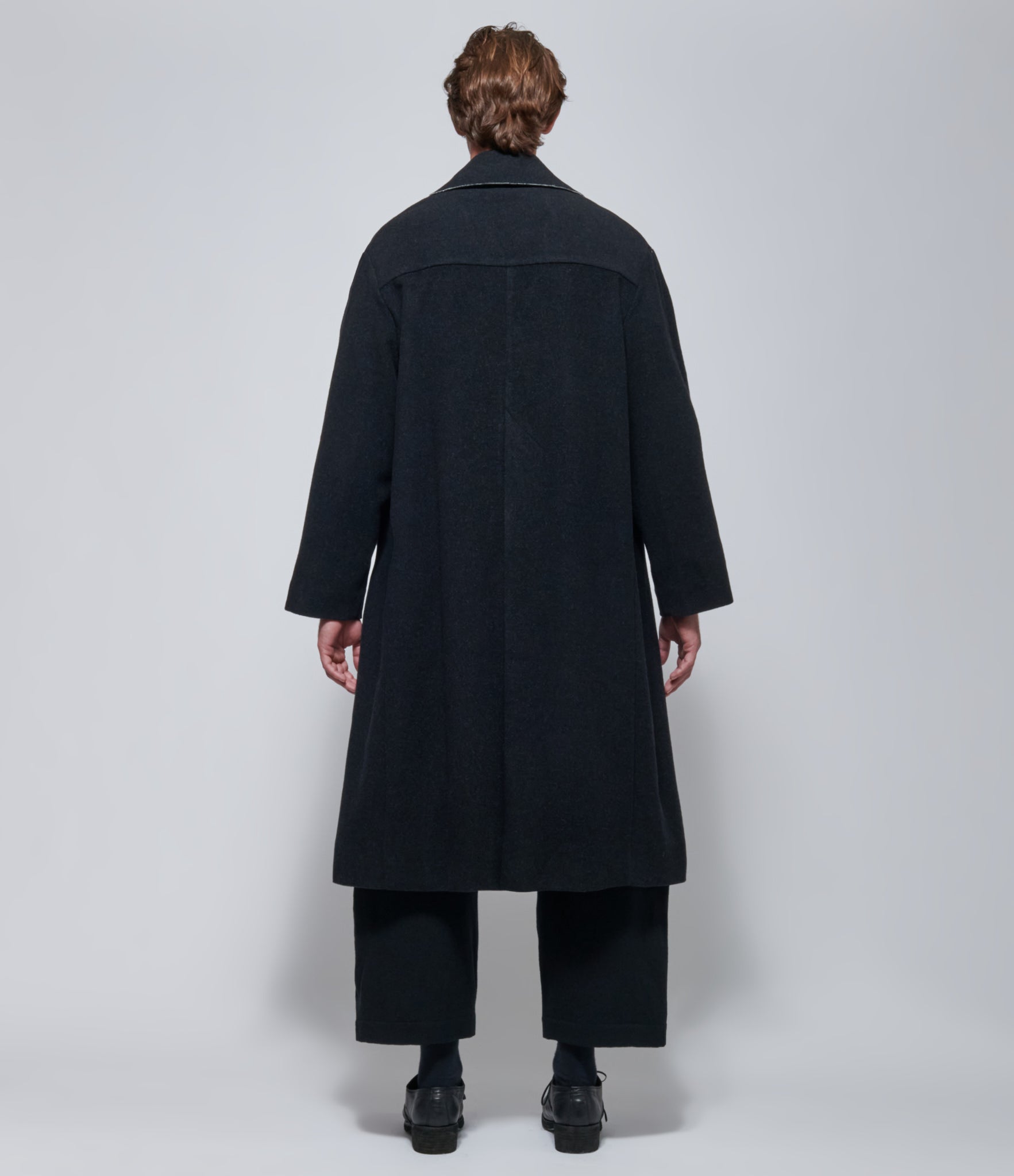 AW26 Wright + Doyle Mens Aldor Coat Carbon