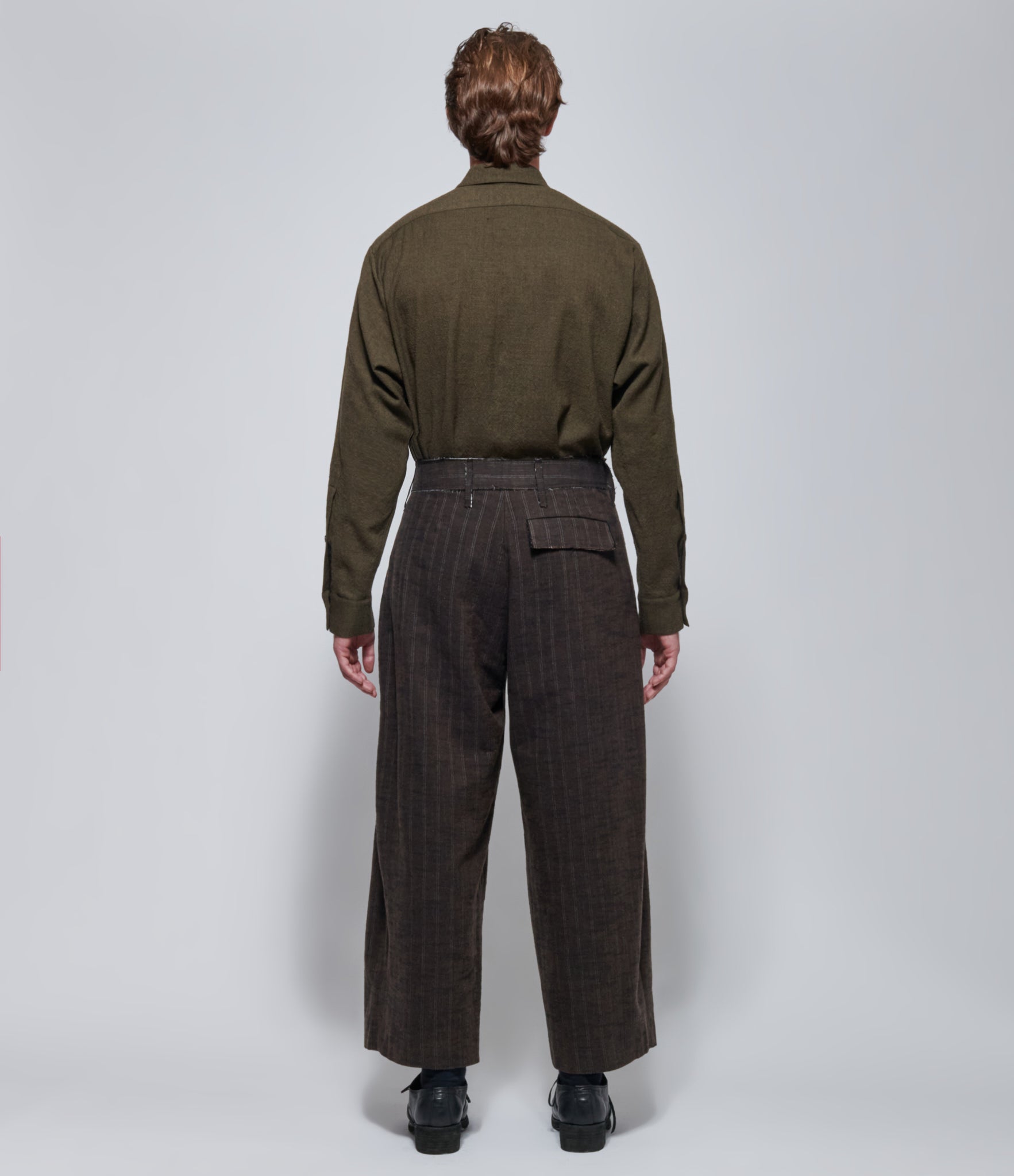 AW26 Wright + Doyle Mens Kassel Trousers Bark
