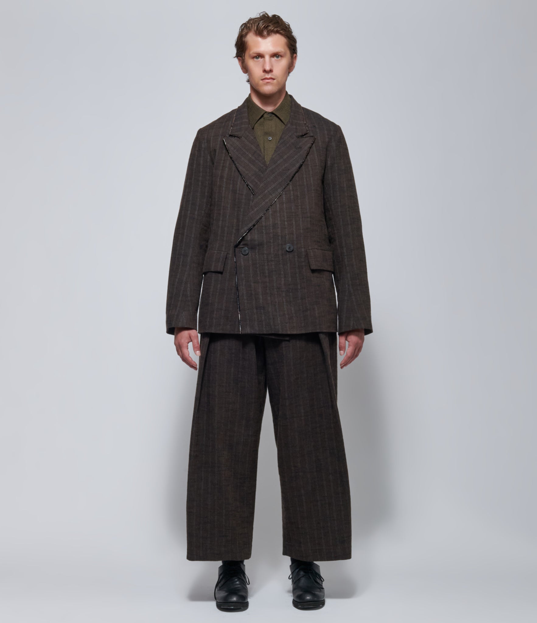 AW26 Wright + Doyle Mens Sire Jacket Bark