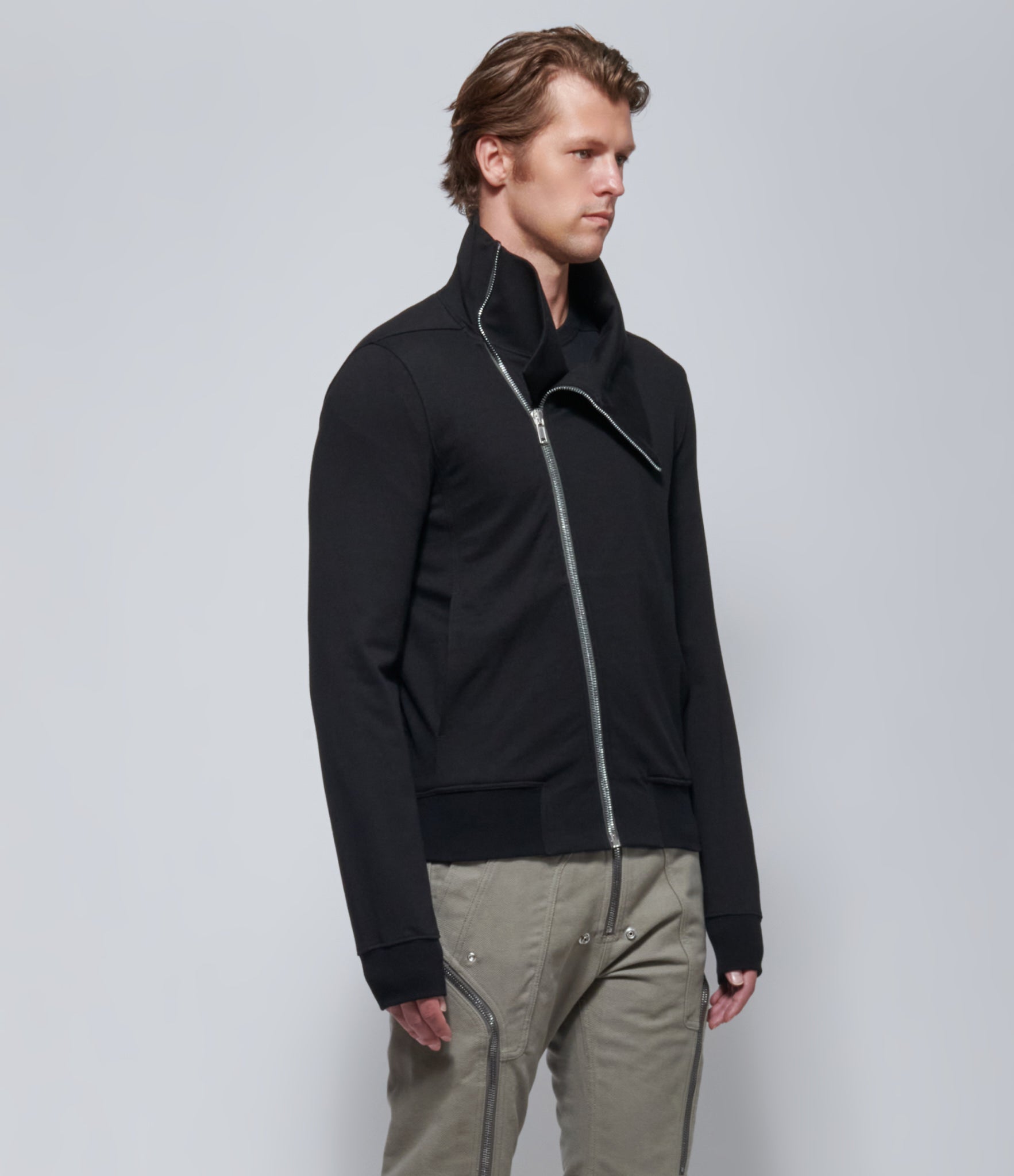 FW26 Rick Owens Mens T-Shirt Bauhaus Jogger Black