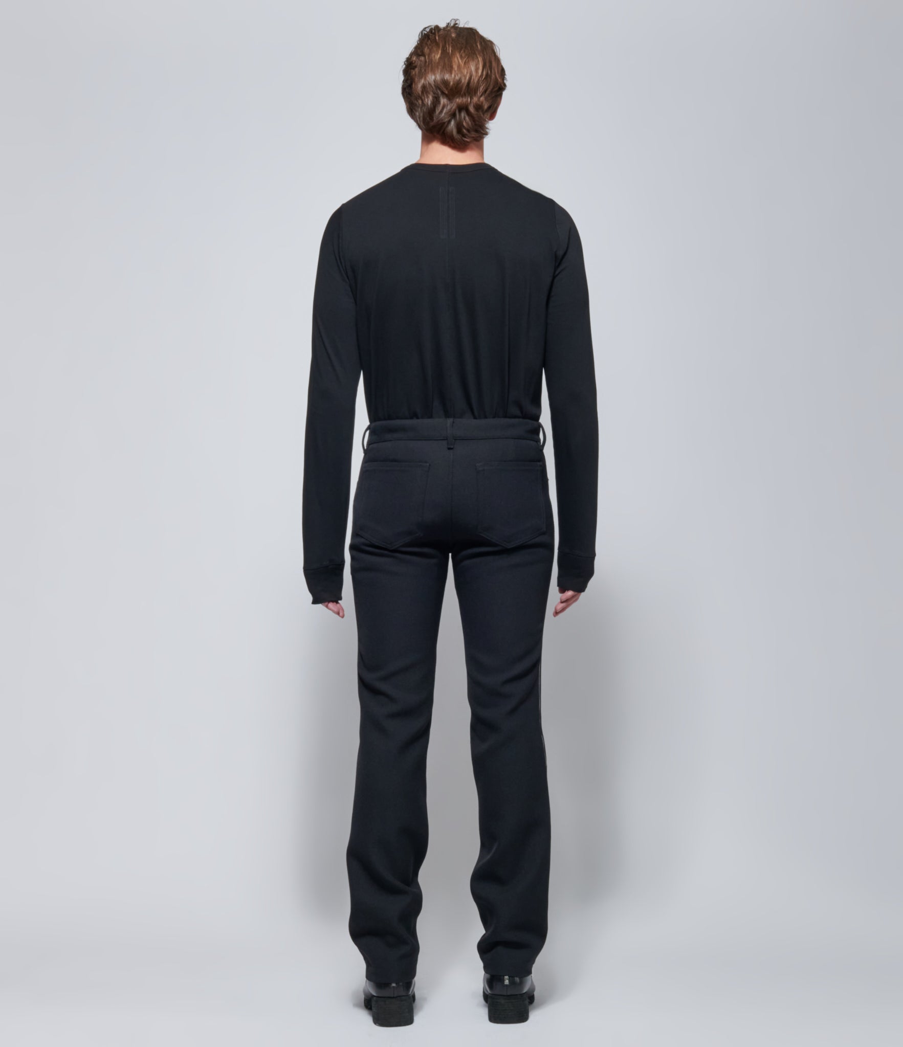 FW26 Rick Owens Mens Pantaloni Vega Jeans Black
