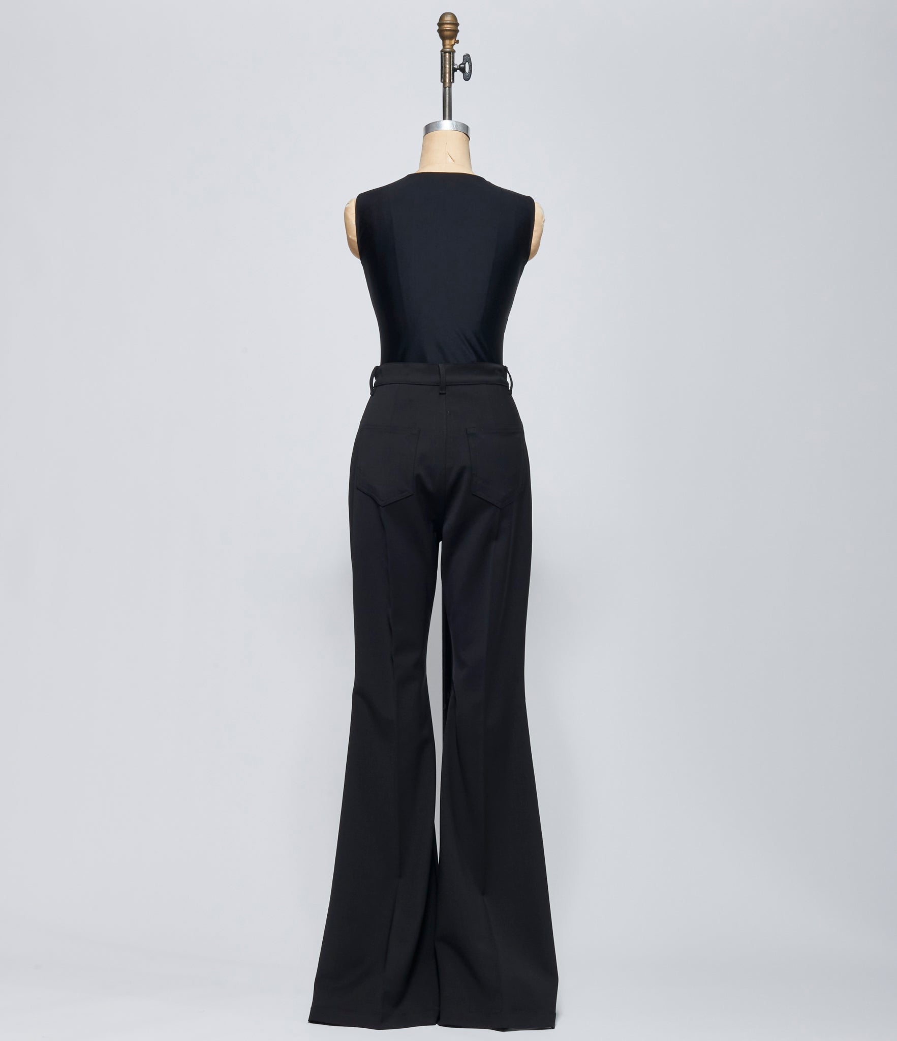 FW26 Rick Owens Womens Pantaloni Bolan Bootcut Black