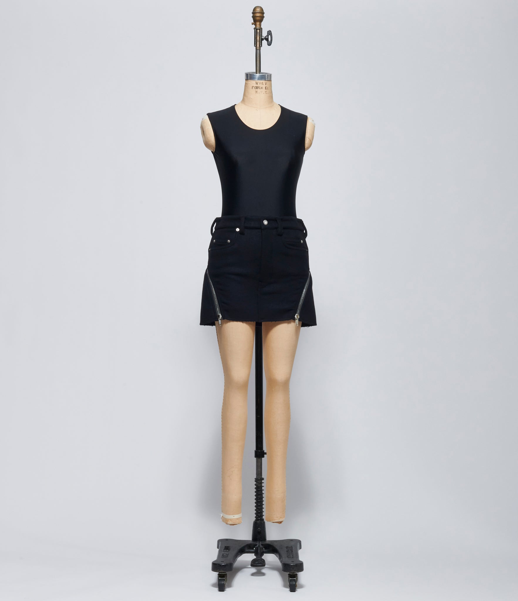 FW26 Rick Owens Womens Gonna Bolan Banana Mini Black