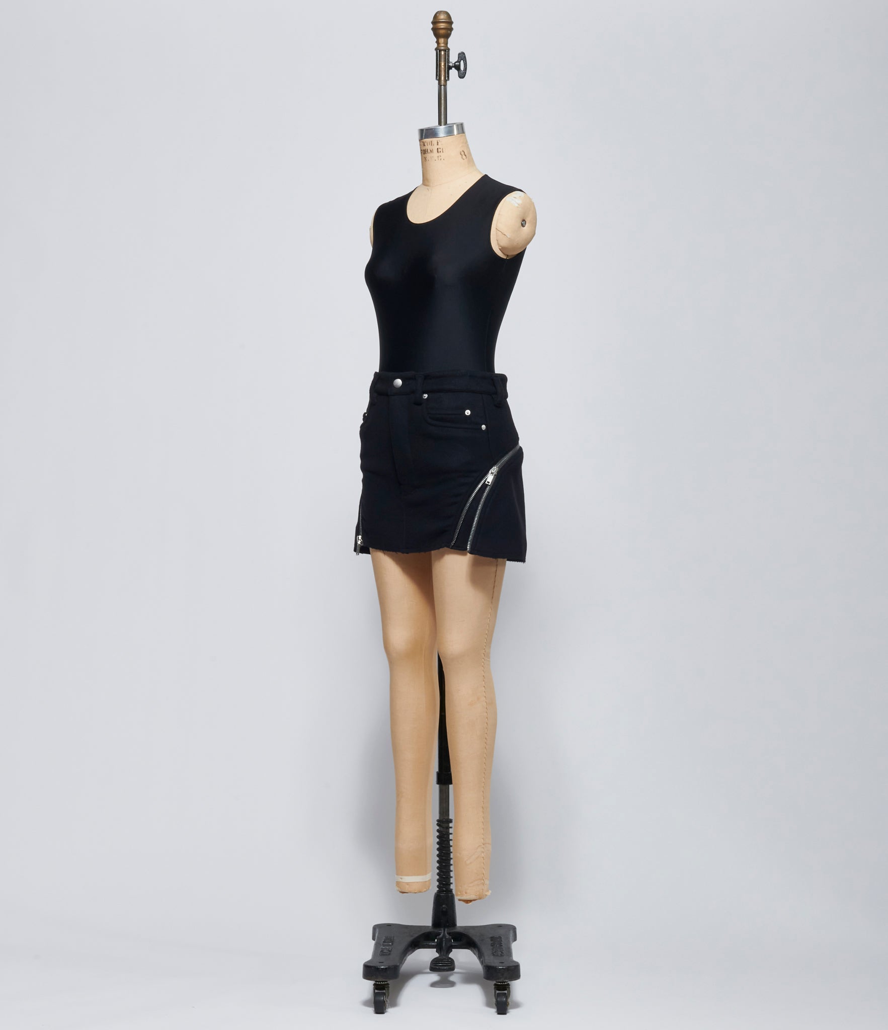 FW26 Rick Owens Womens Gonna Bolan Banana Mini Black