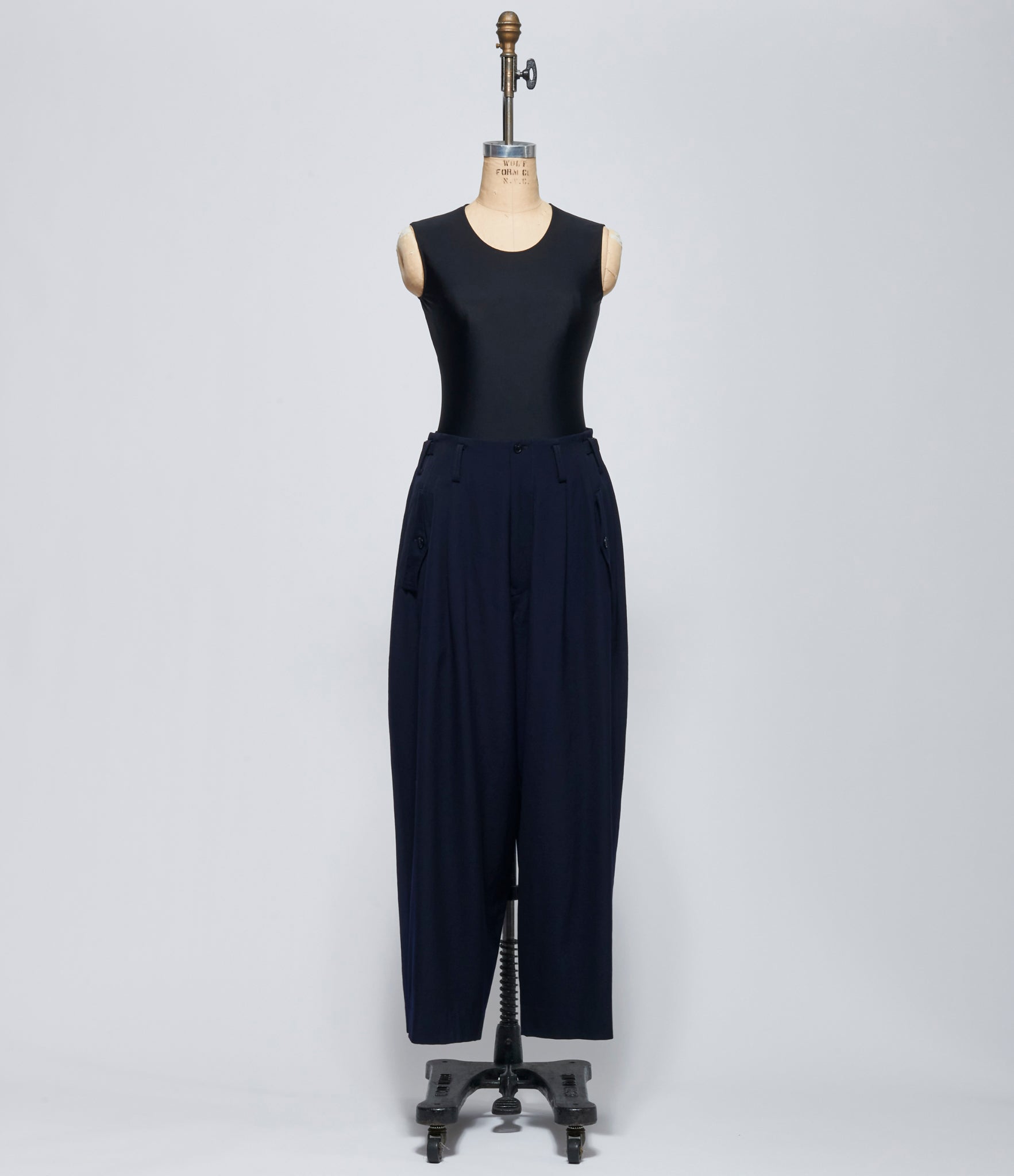 FW26 Y's Womens U-Tuck Wide Pants Navy