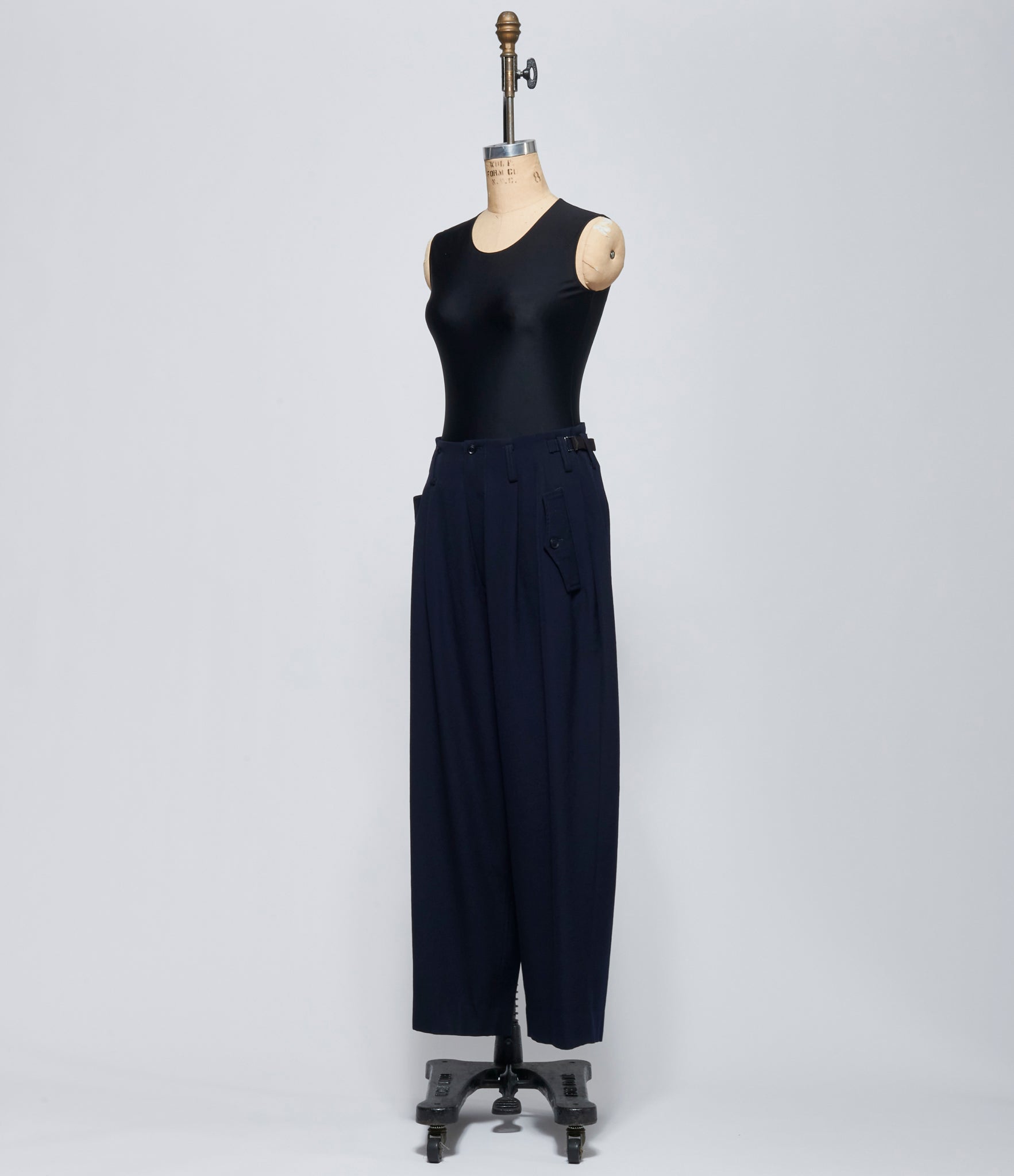FW26 Y's Womens U-Tuck Wide Pants Navy