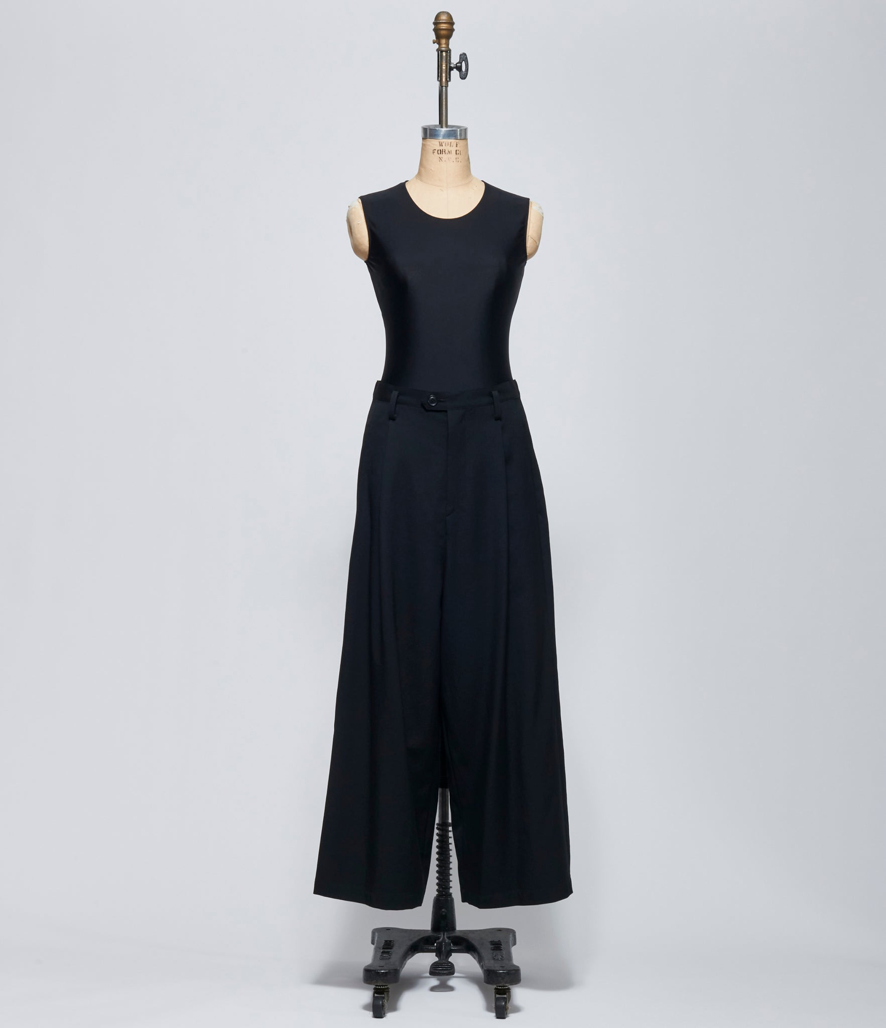 FW26 Y's Womens N-1 Tuck Loose Wide Black