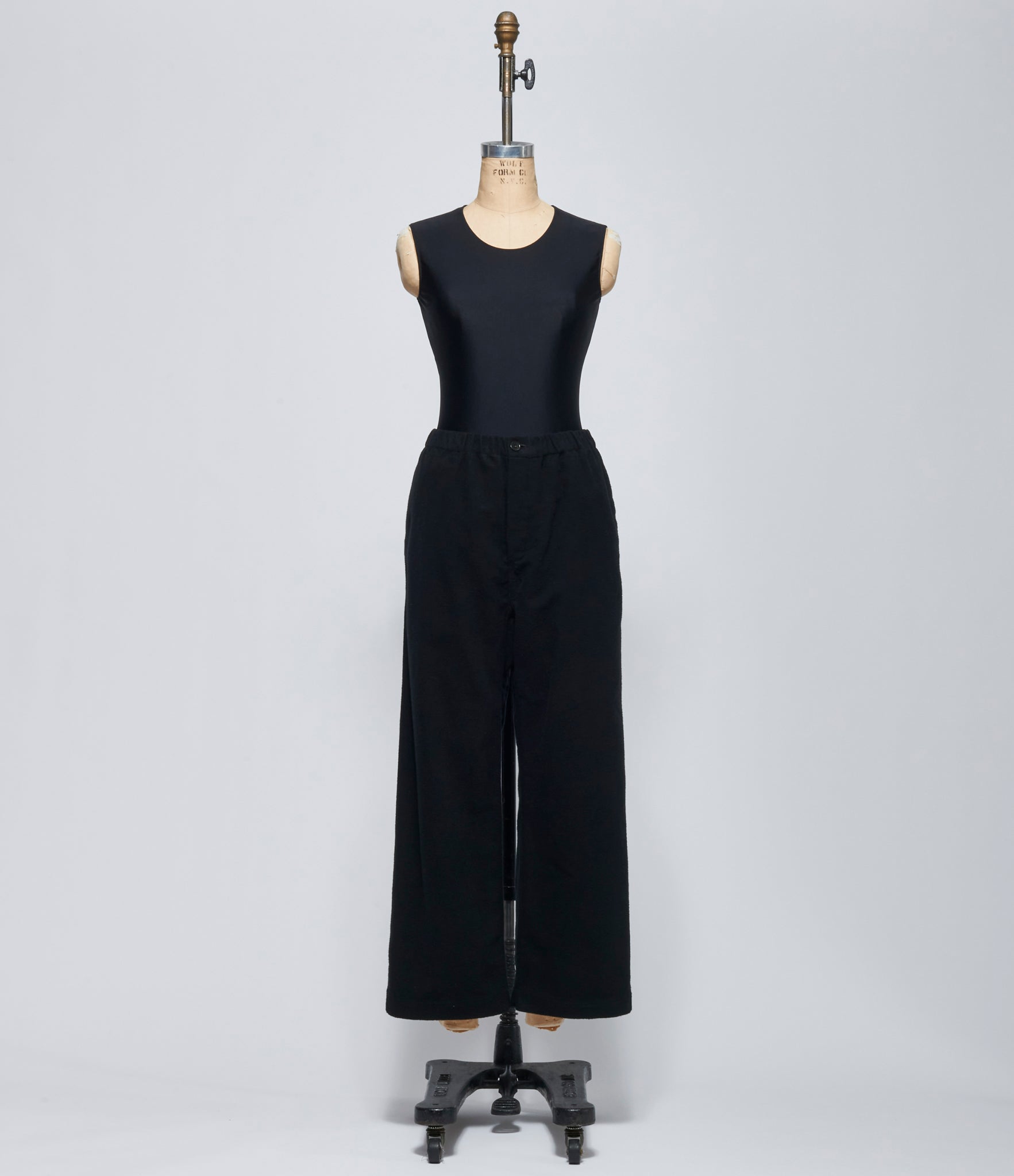 FW26 Sofie D'Hoore Womens Relaxed Low Crotch Pant Woven Black