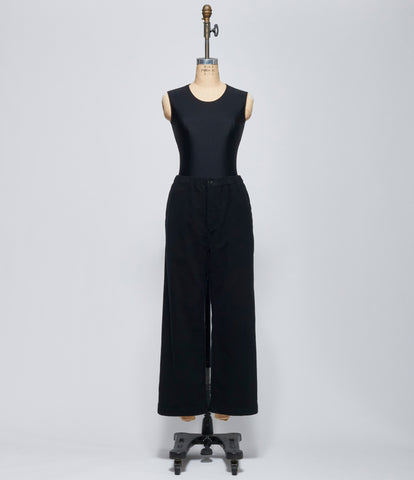 FW26 Sofie D'Hoore Womens Relaxed Low Crotch Pant Woven Black
