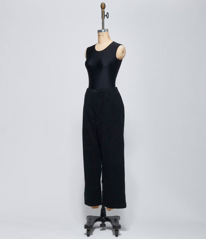 FW26 Sofie D'Hoore Womens Relaxed Low Crotch Pant Woven Black