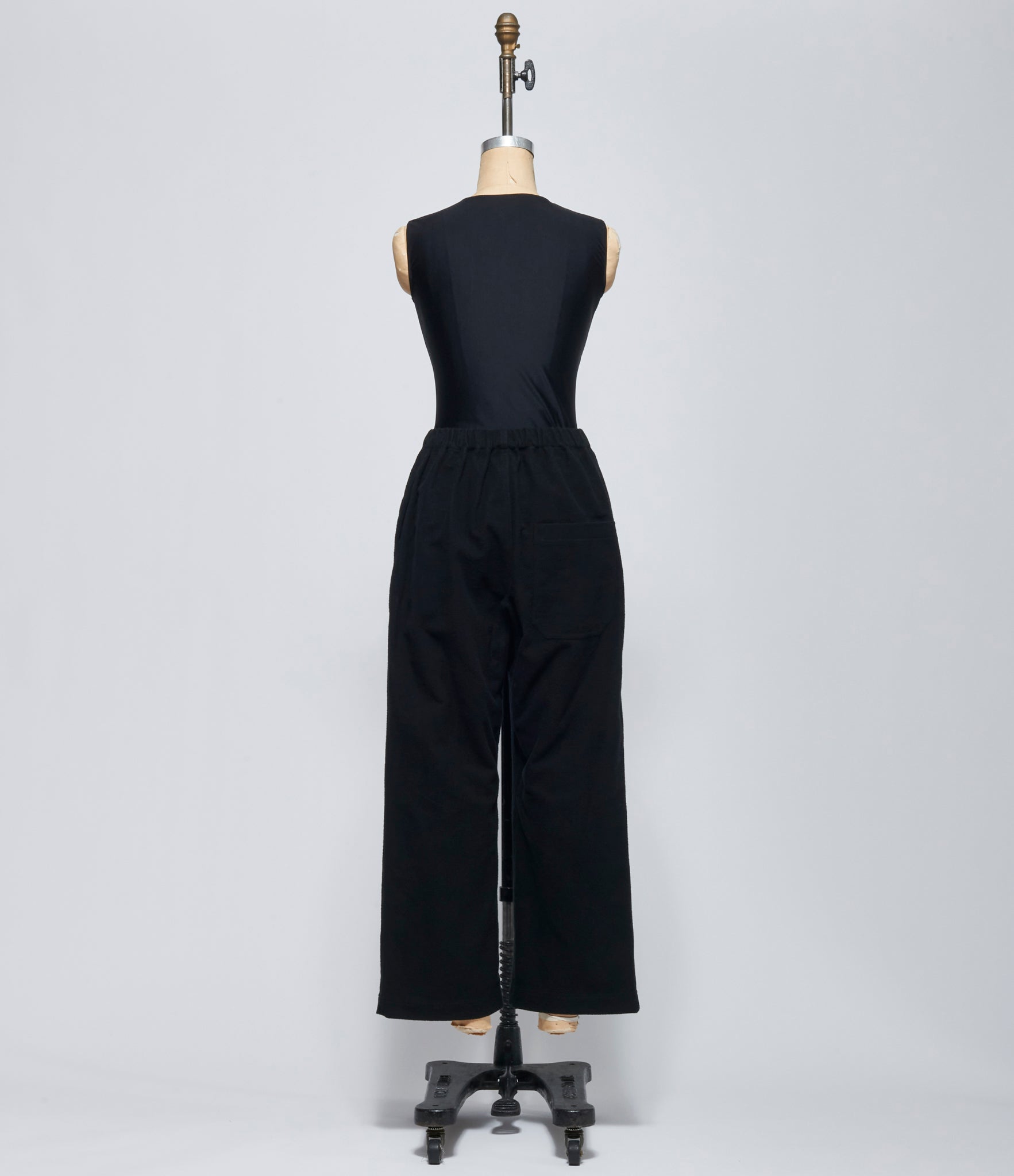 FW26 Sofie D'Hoore Womens Relaxed Low Crotch Pant Woven Black