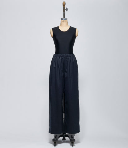 FW26 Sofie D'Hoore Womens Drawstring Pant Woven Charcoal Melange