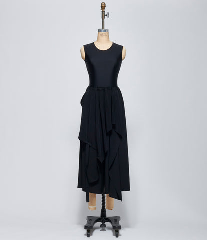 FW26 Y's Womens O-Apron Dress Black