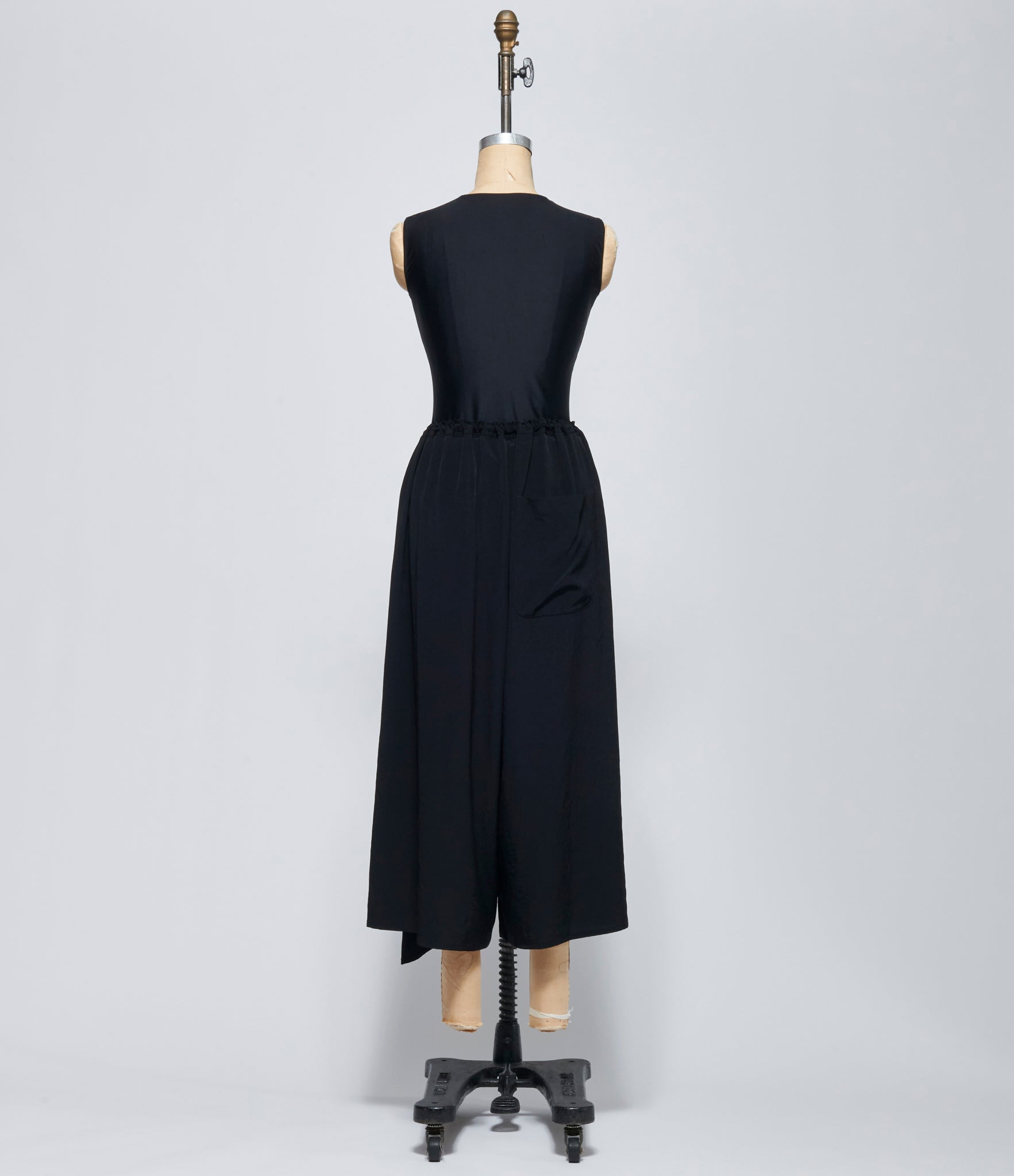 FW26 Y's Womens O-Apron Dress Black