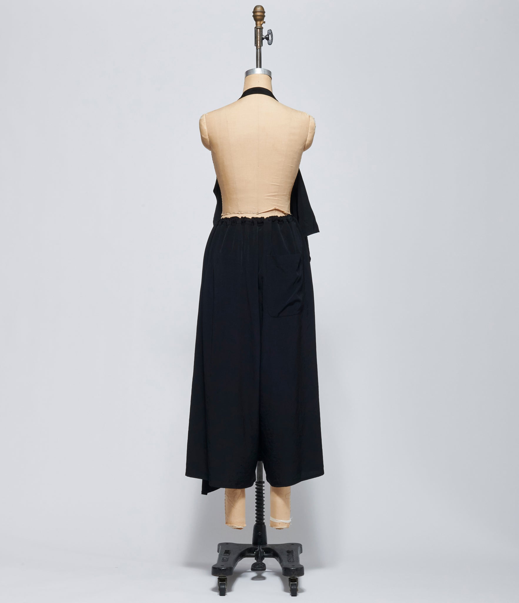 FW26 Y's Womens O-Apron Dress Black