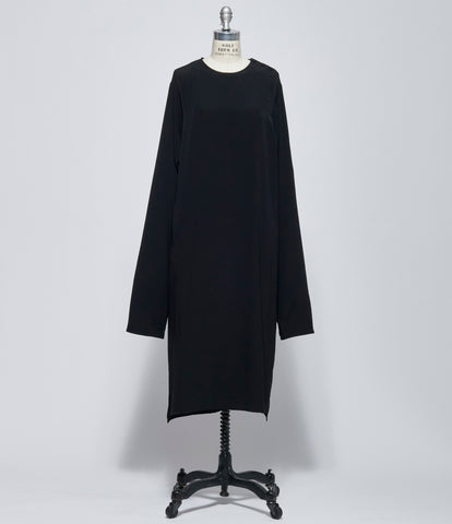 FW26 Y's Womens N-Knot Sleeve Dress Black