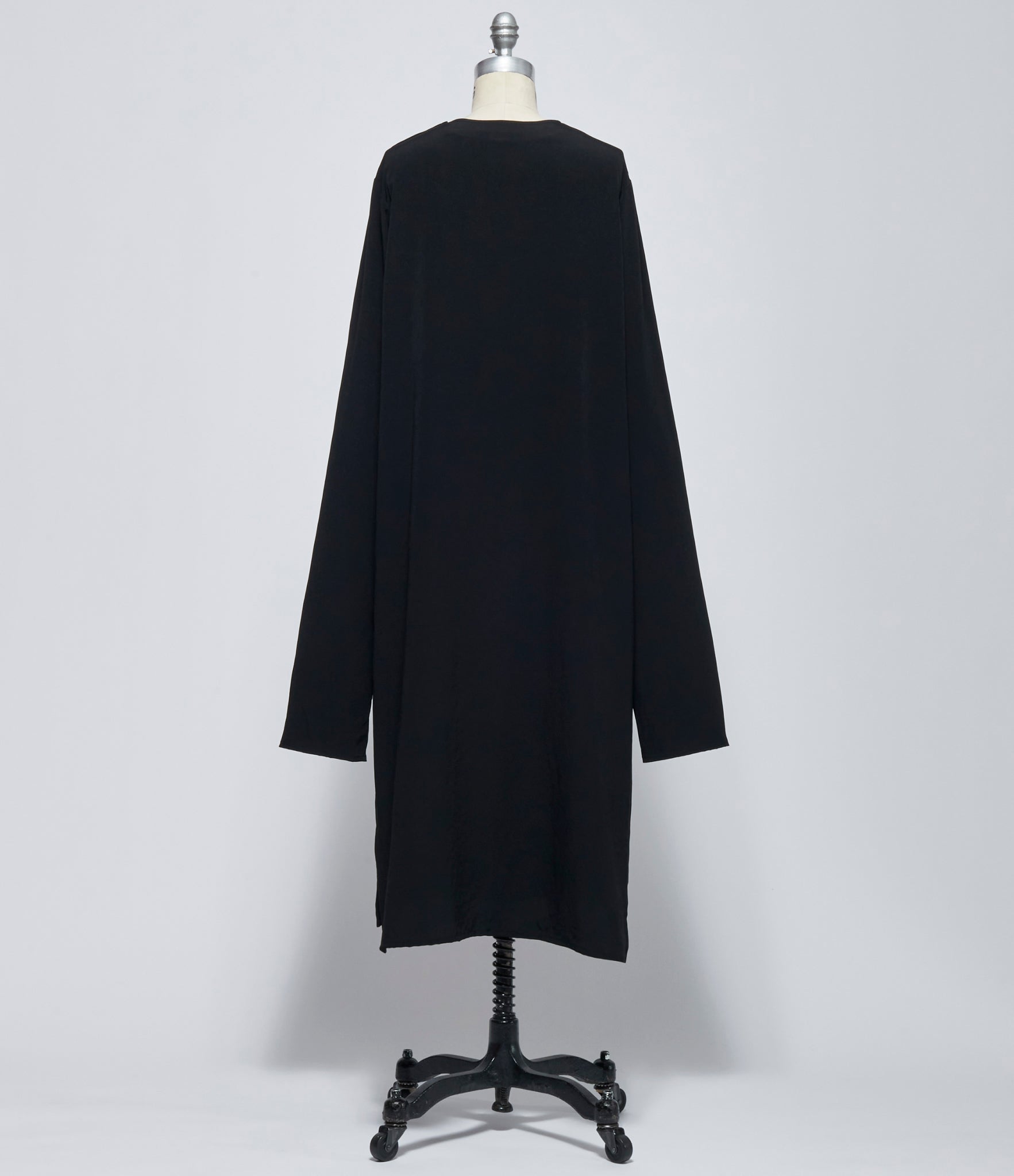 FW26 Y's Womens N-Knot Sleeve Dress Black