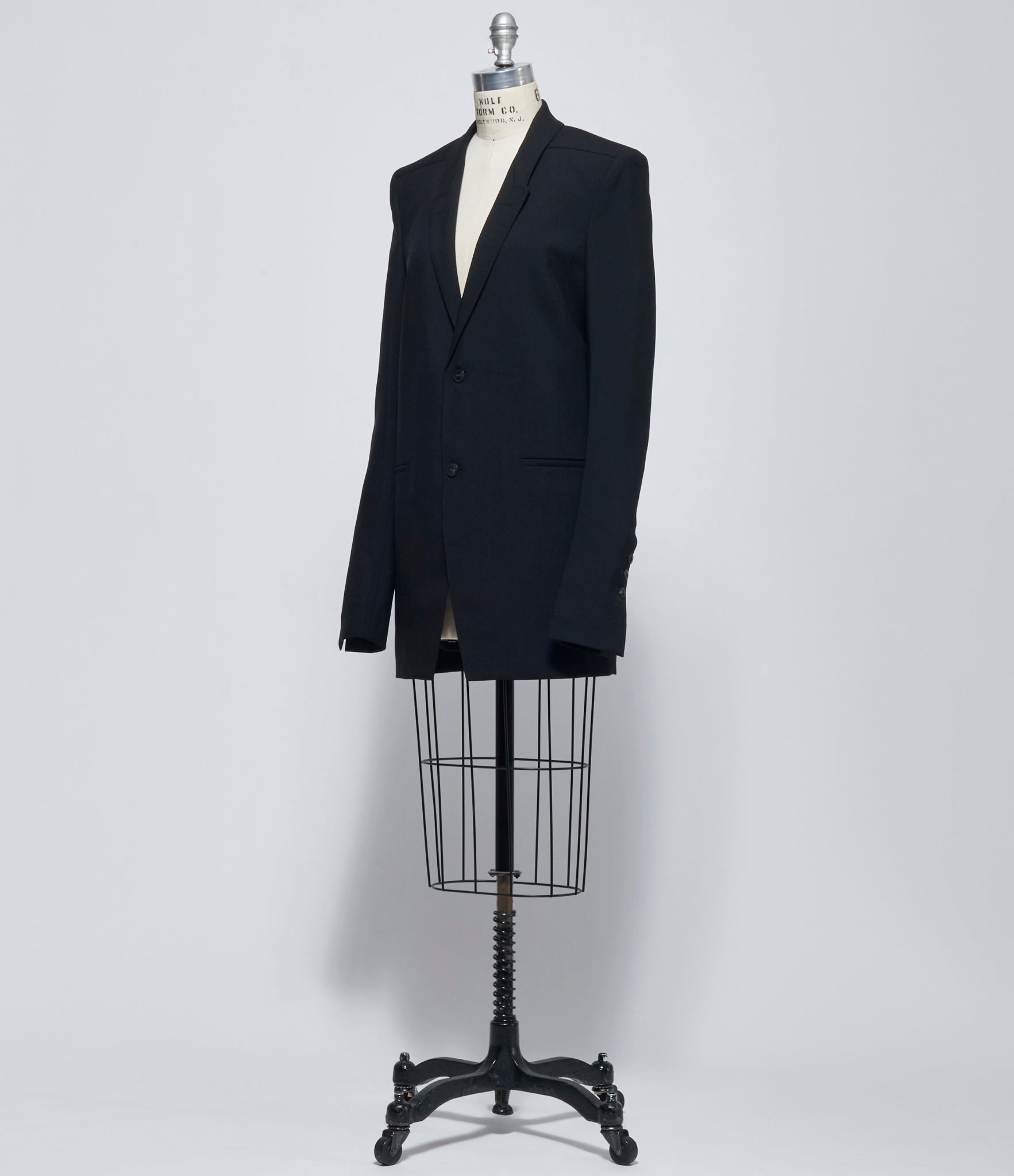 FW26 Rick Owens Womens Giacca Concordian Jacket Black