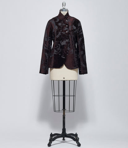 AW26 Marc Le Bihan Womens Veste Decoupe Courte Velours
