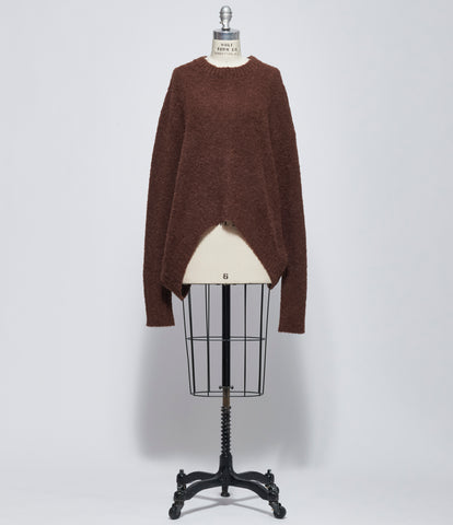 AW26 Aleksandr Manamis Womens Sweater Light Brown