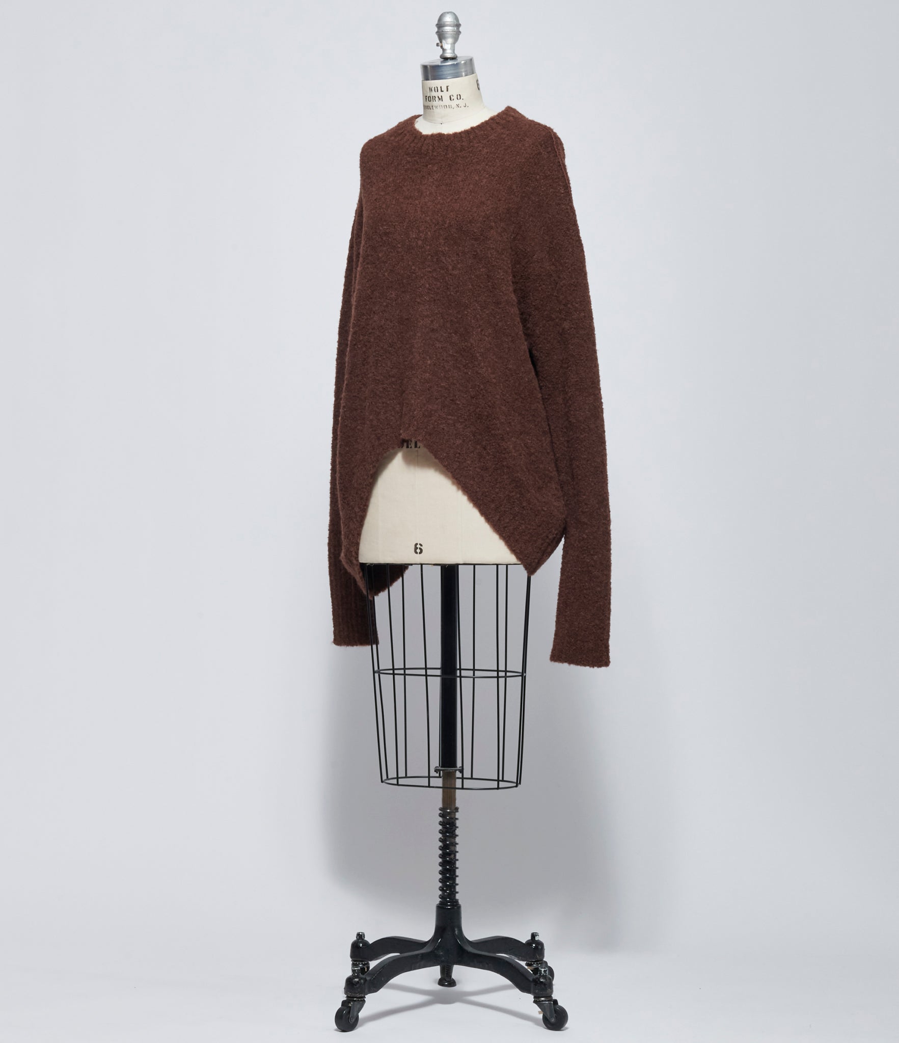 AW26 Aleksandr Manamis Womens Sweater Light Brown